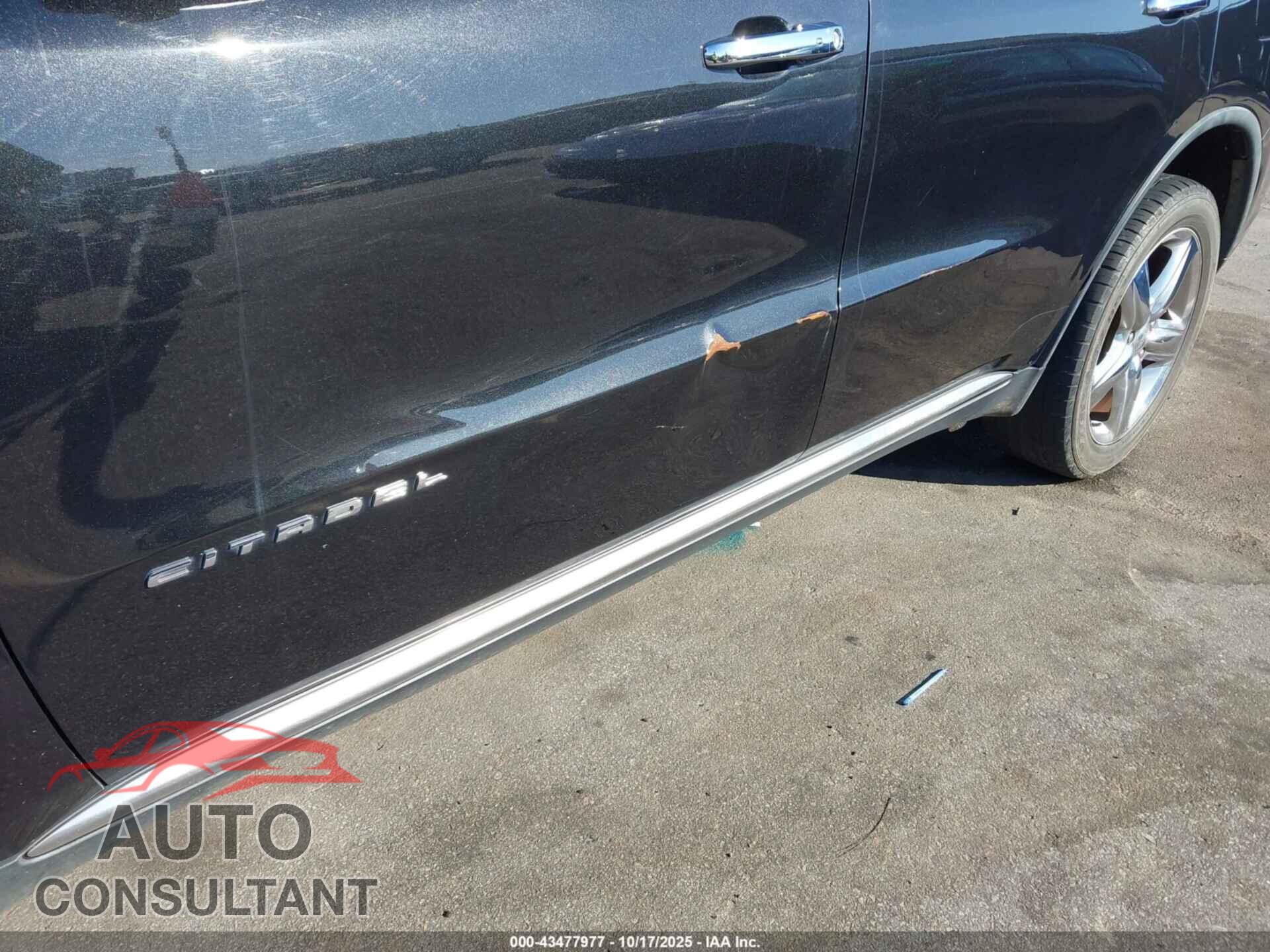 DODGE DURANGO 2012 - 1C4RDHEG2CC301226