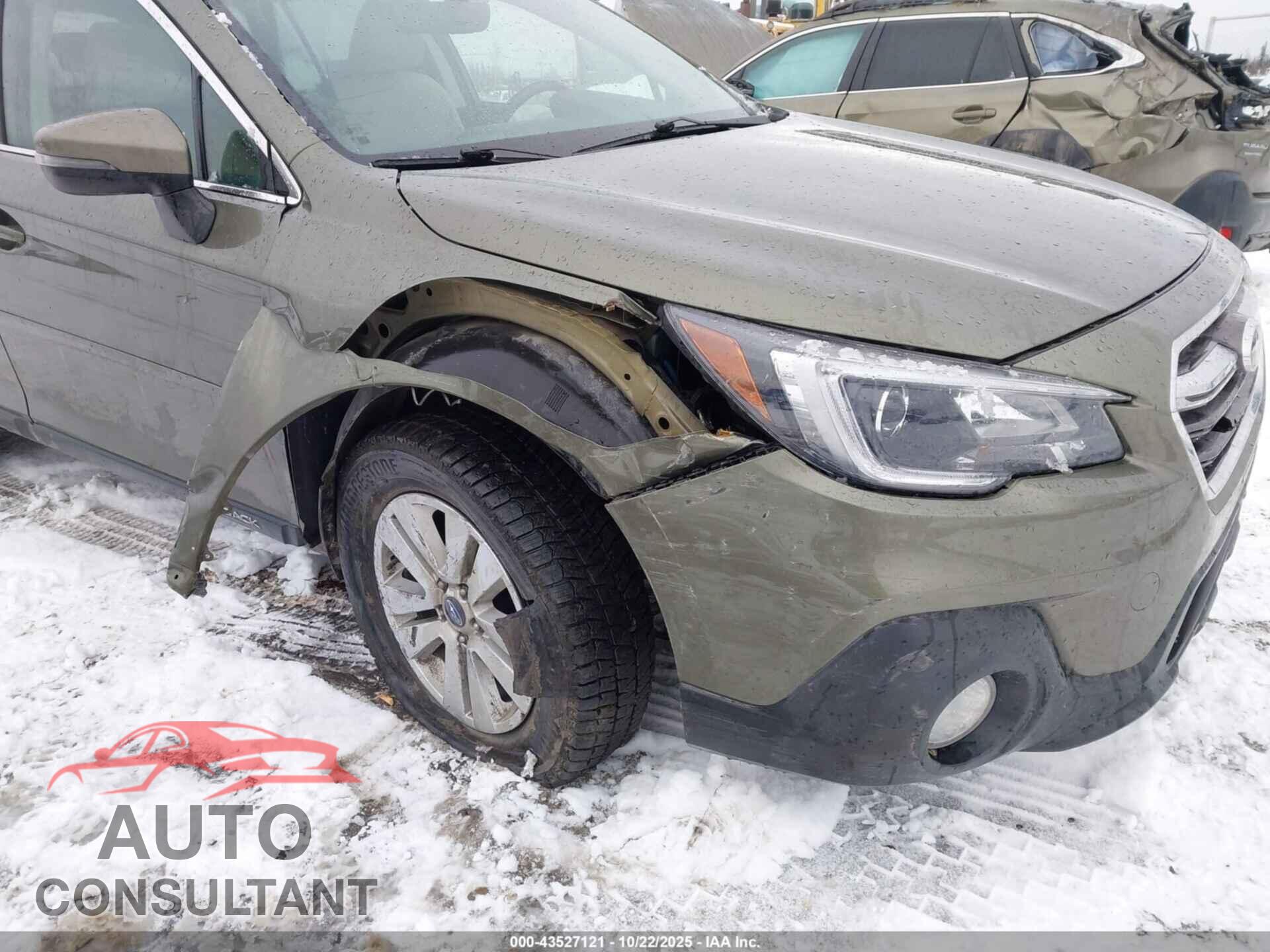 SUBARU OUTBACK 2018 - 4S4BSAFC8J3338686