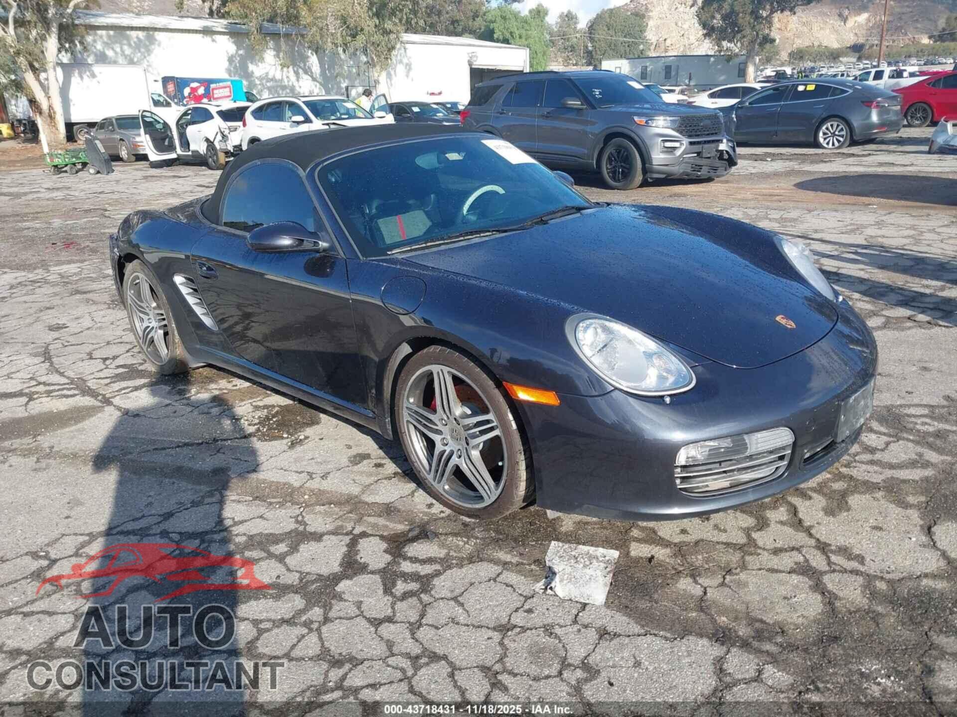 PORSCHE BOXSTER 2007 - WP0CB29877U731099