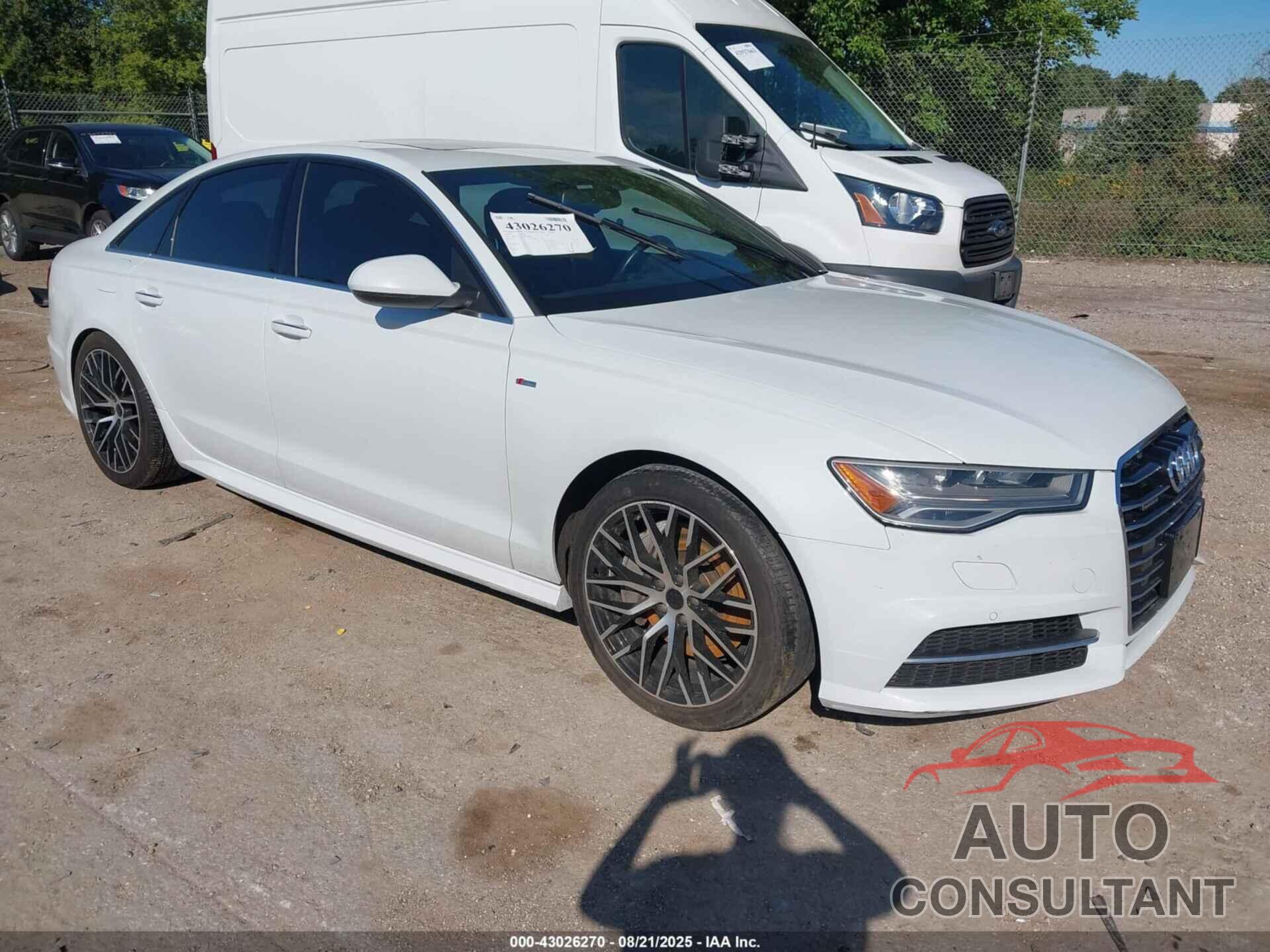 AUDI A6 2016 - WAUGFAFC4GN070468