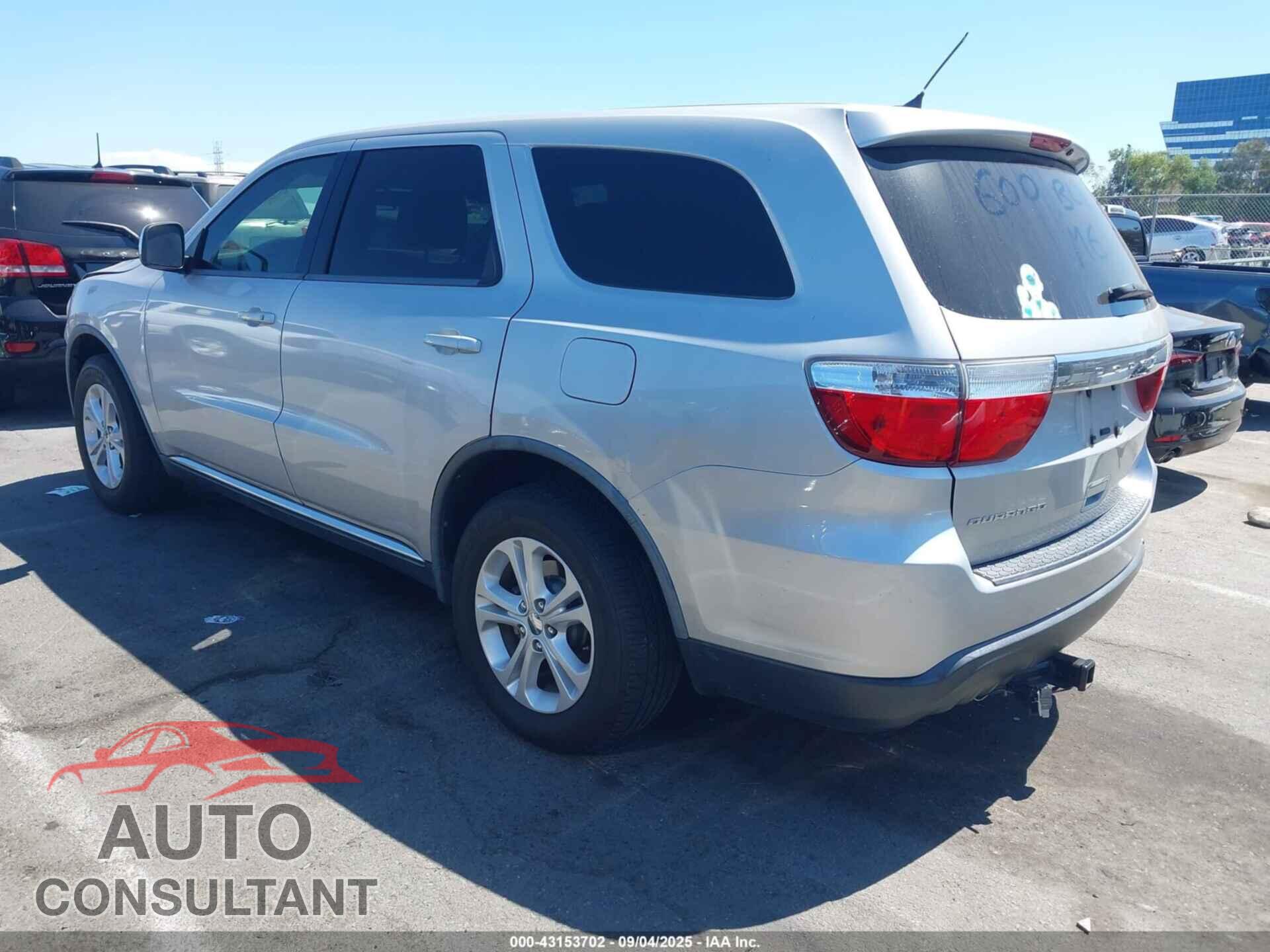 DODGE DURANGO 2012 - 1C4RDHAG1CC197432
