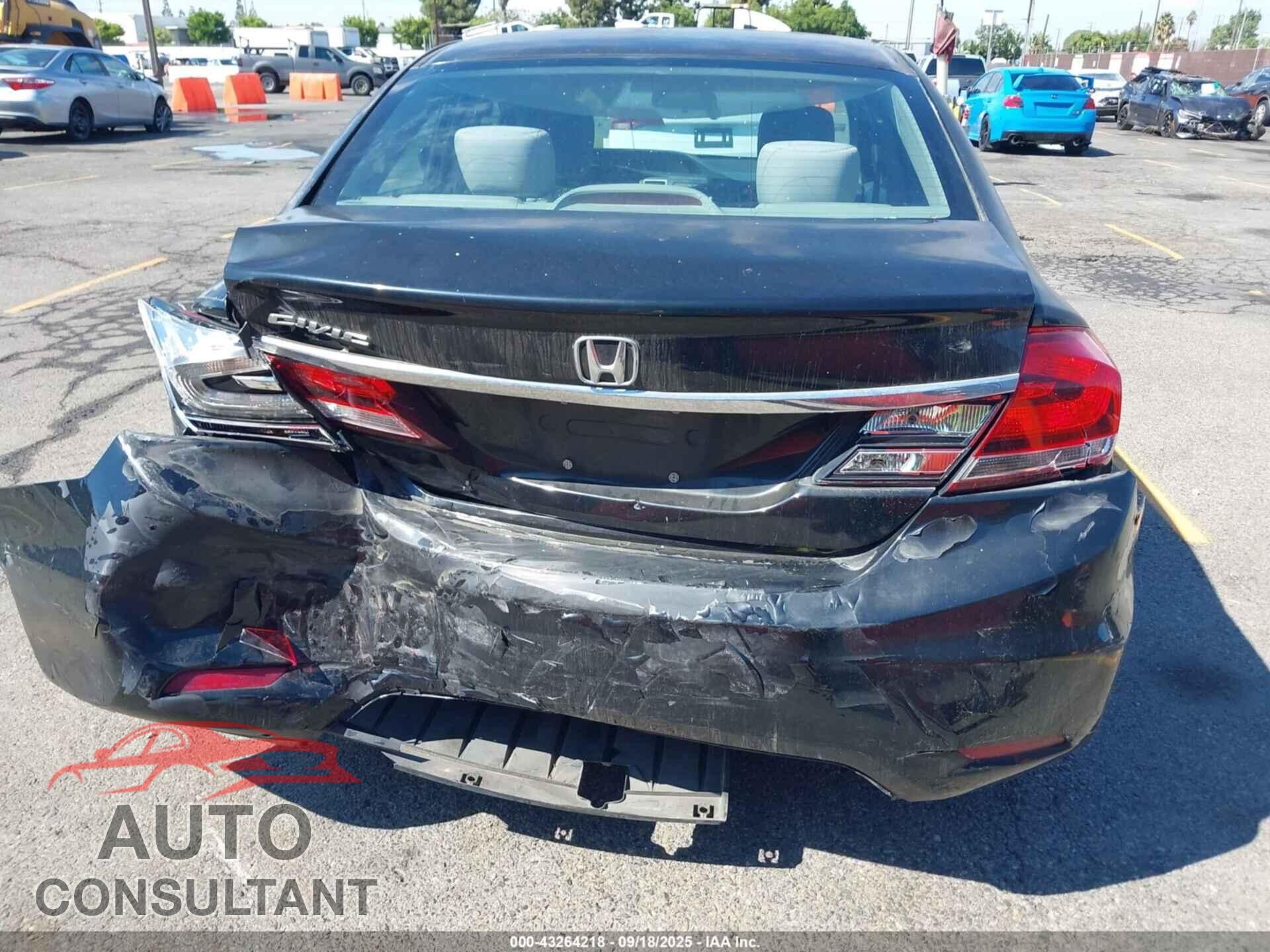 HONDA CIVIC 2014 - 19XFB2F51EE250381