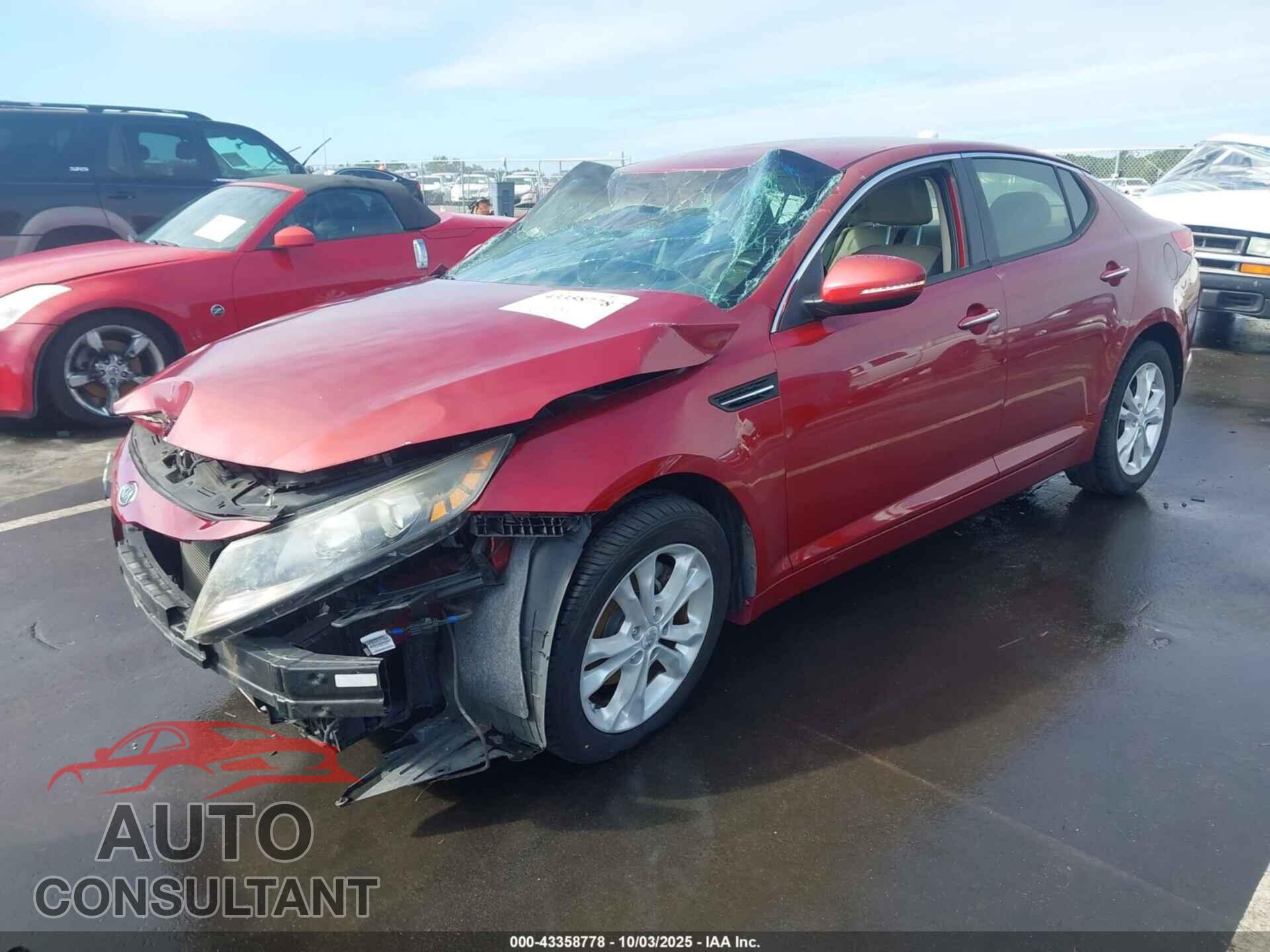 KIA OPTIMA 2012 - 5XXGN4A74CG059316