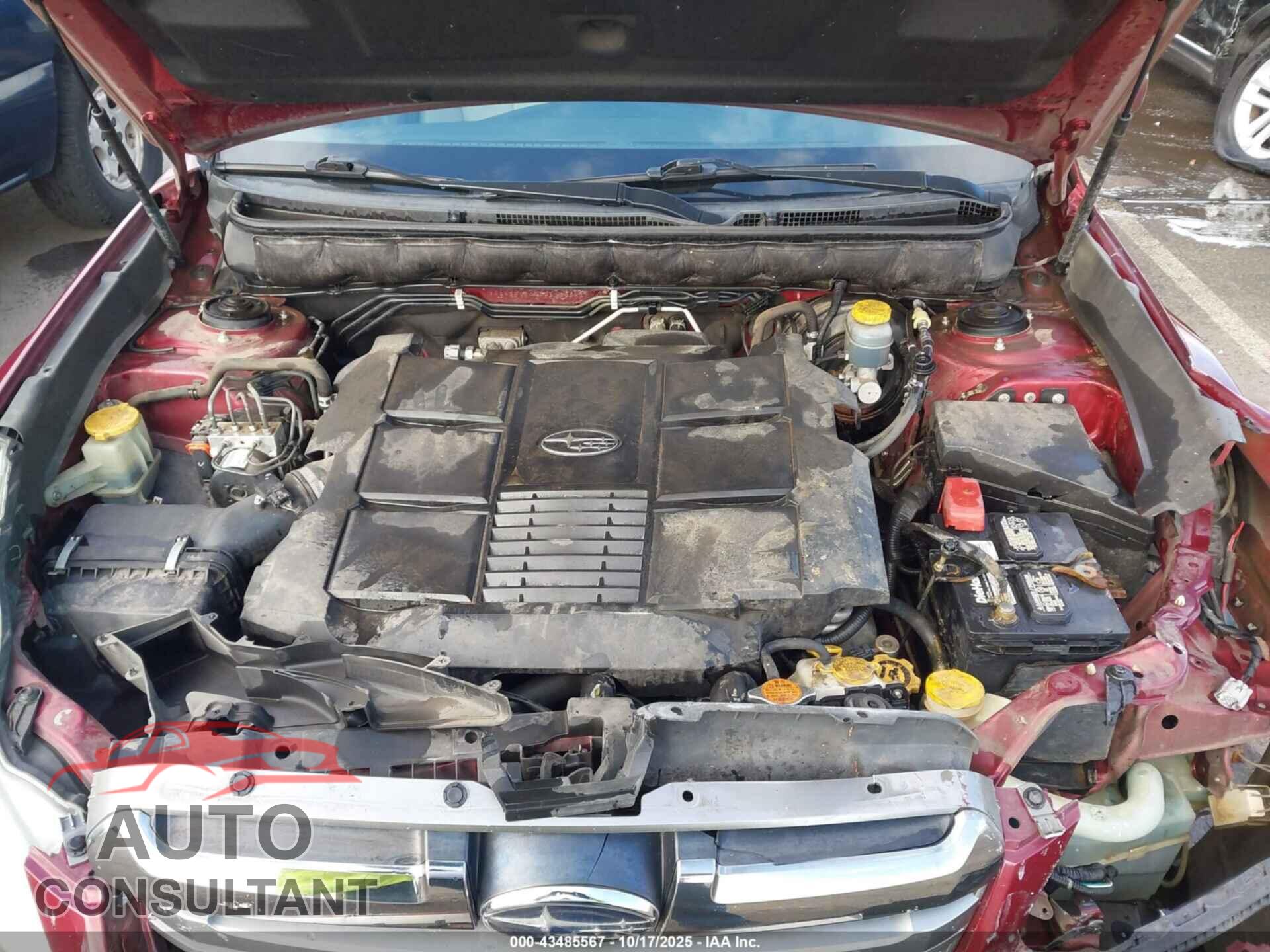 SUBARU OUTBACK 2011 - 4S4BRDKC6B2418059