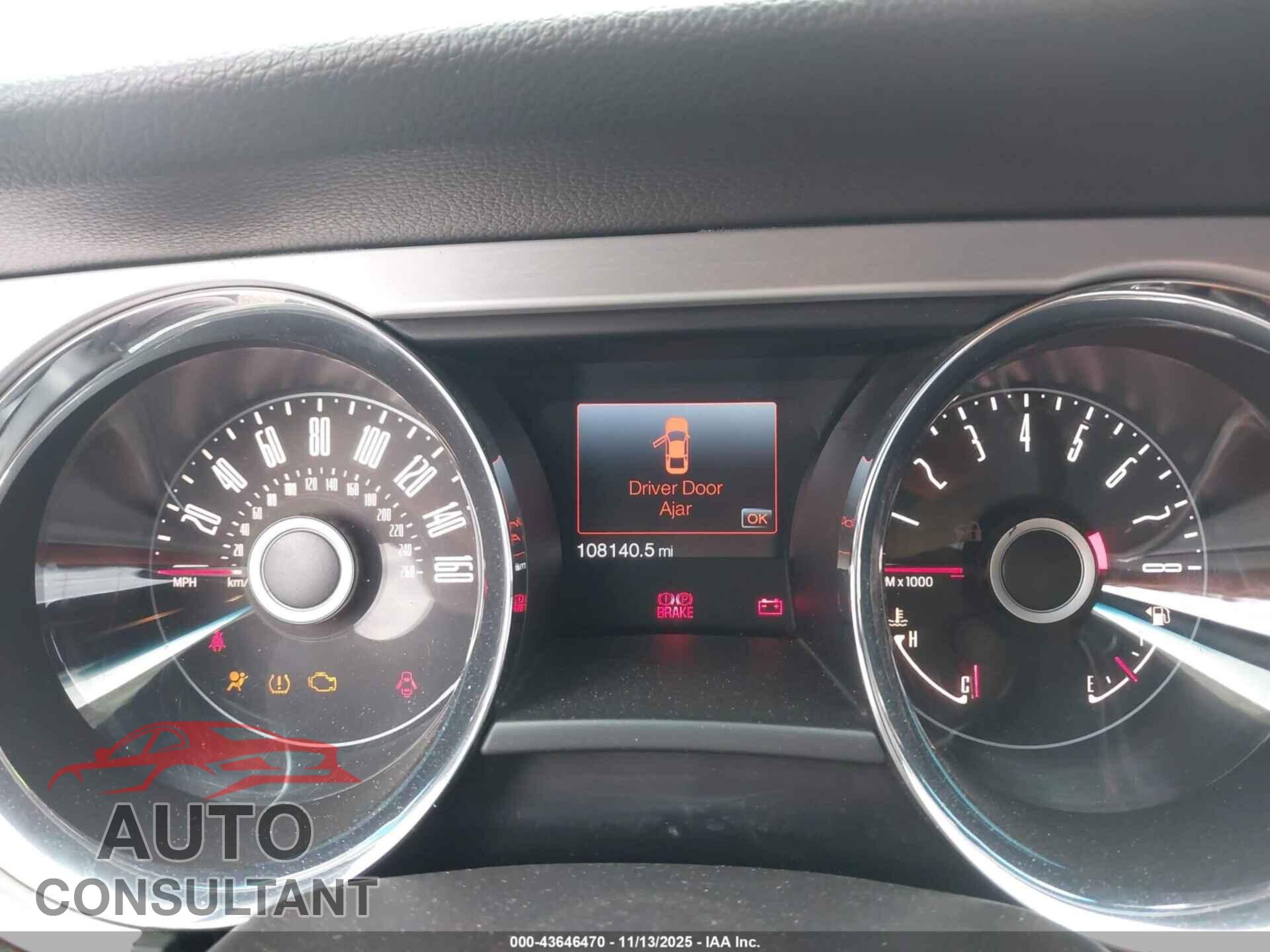 FORD MUSTANG 2014 - 1ZVBP8CF4E5264199
