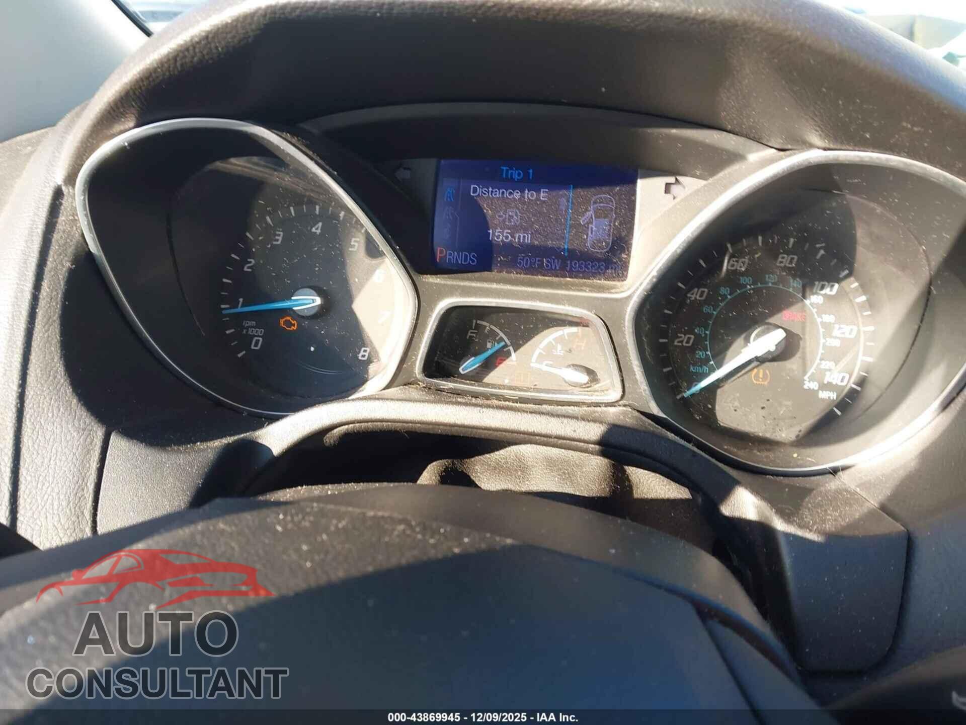 FORD FOCUS 2013 - 1FADP3K2XDL213612