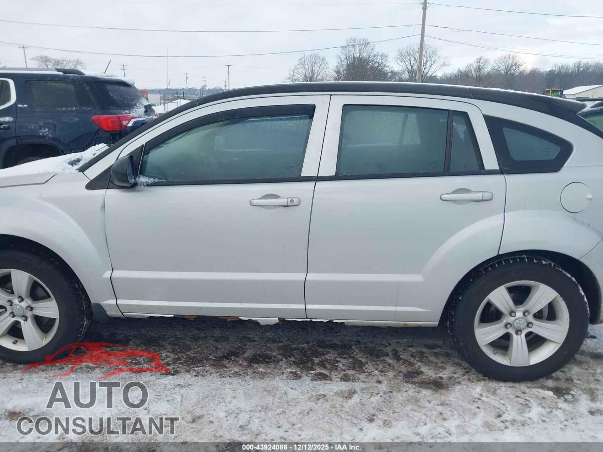 DODGE CALIBER 2012 - 1C3CDWDA9CD505916