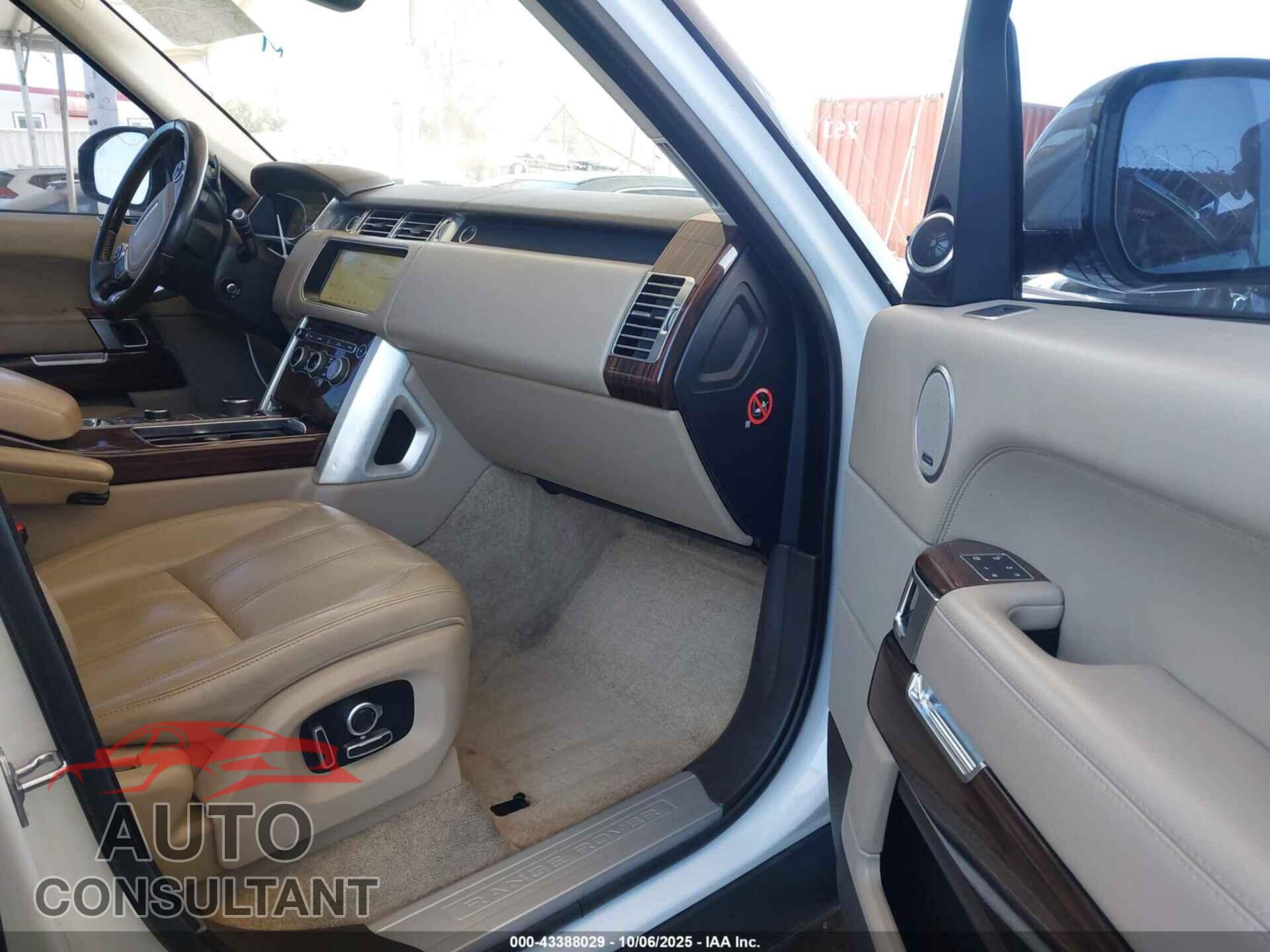 LAND ROVER RANGE ROVER 2017 - SALGS2FK1HA367095