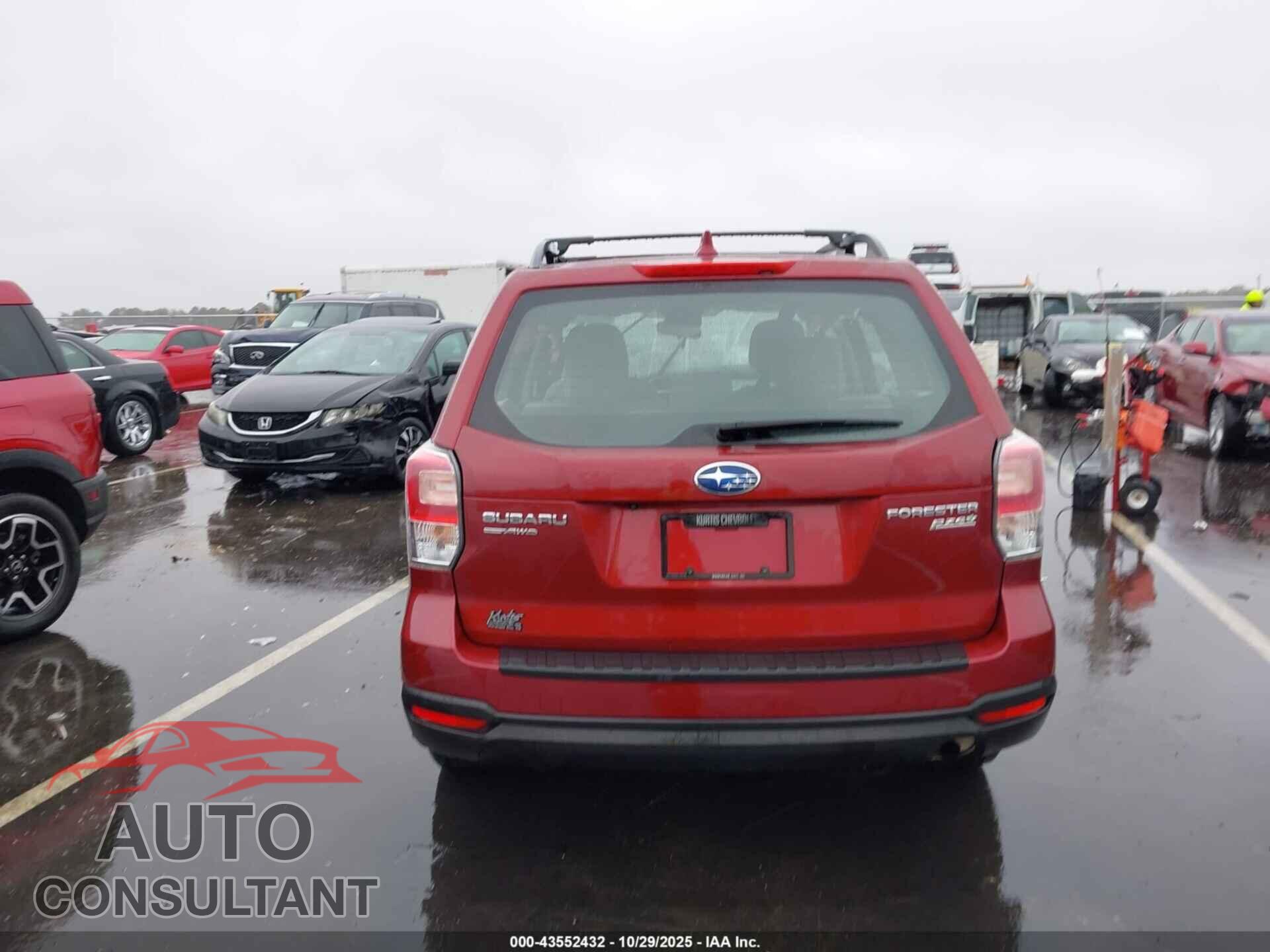 SUBARU FORESTER 2017 - JF2SJABC5HH460997
