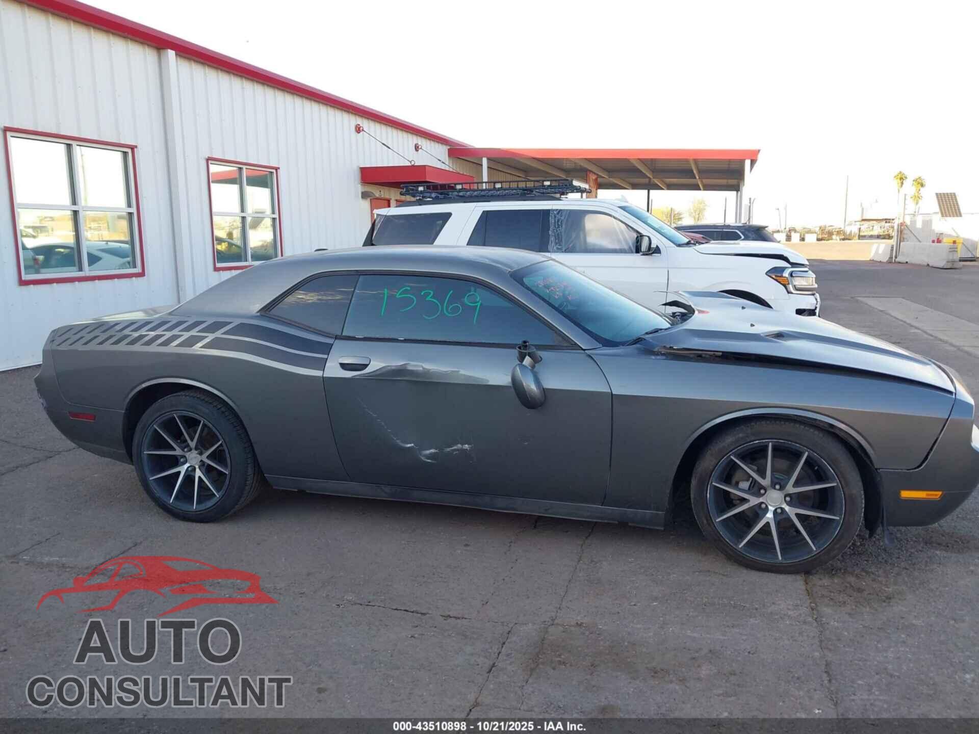 DODGE CHALLENGER 2012 - 2C3CDYAG0CH254324