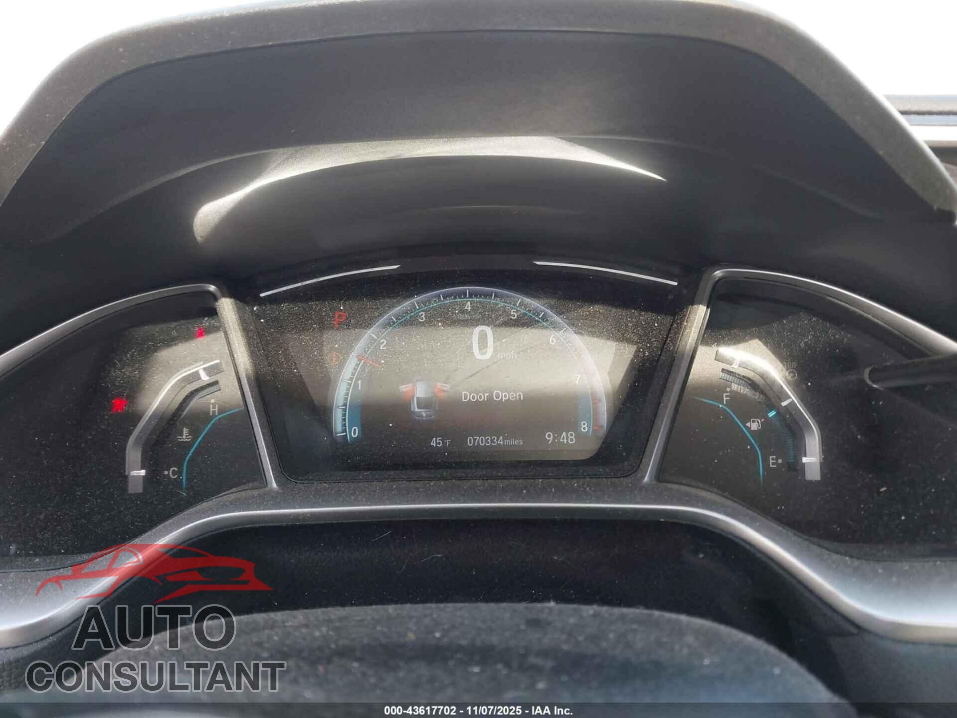 HONDA CIVIC 2020 - 2HGFC3B33LH352601