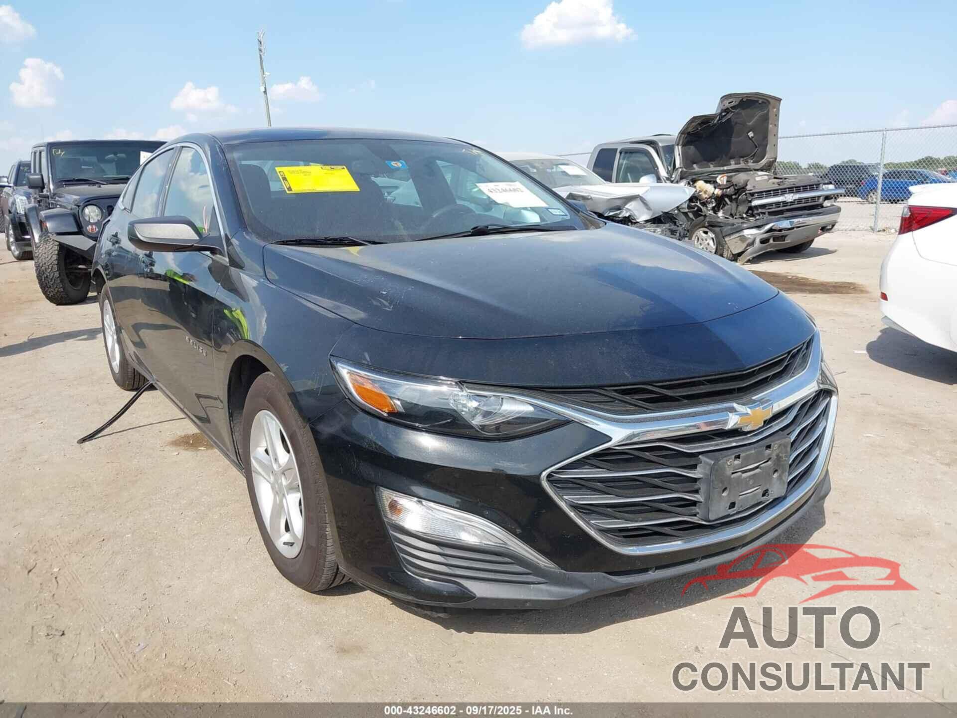 CHEVROLET MALIBU 2020 - 1G1ZB5STXLF152738
