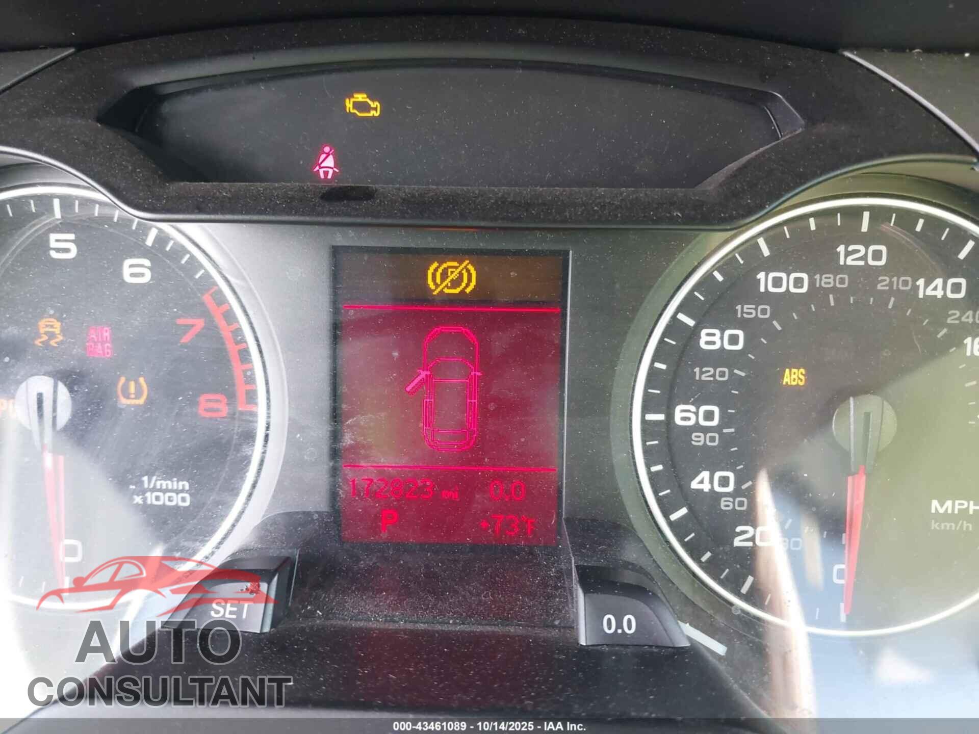 AUDI A4 2012 - WAUSFAFL0CA113831