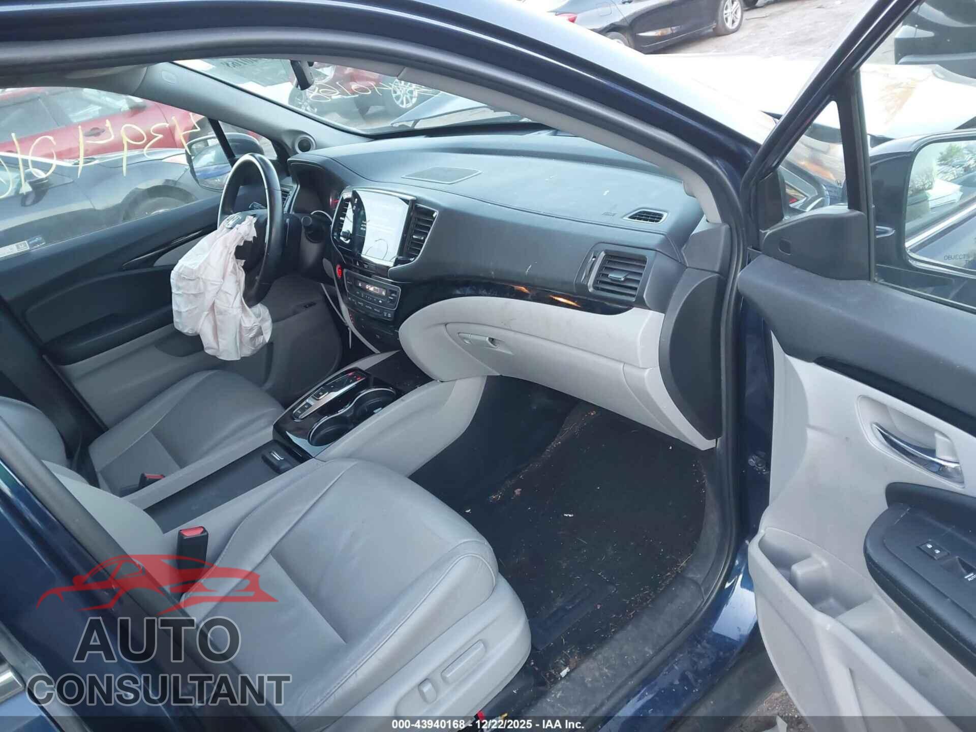 HONDA PILOT 2022 - 5FNYF6H60NB036258