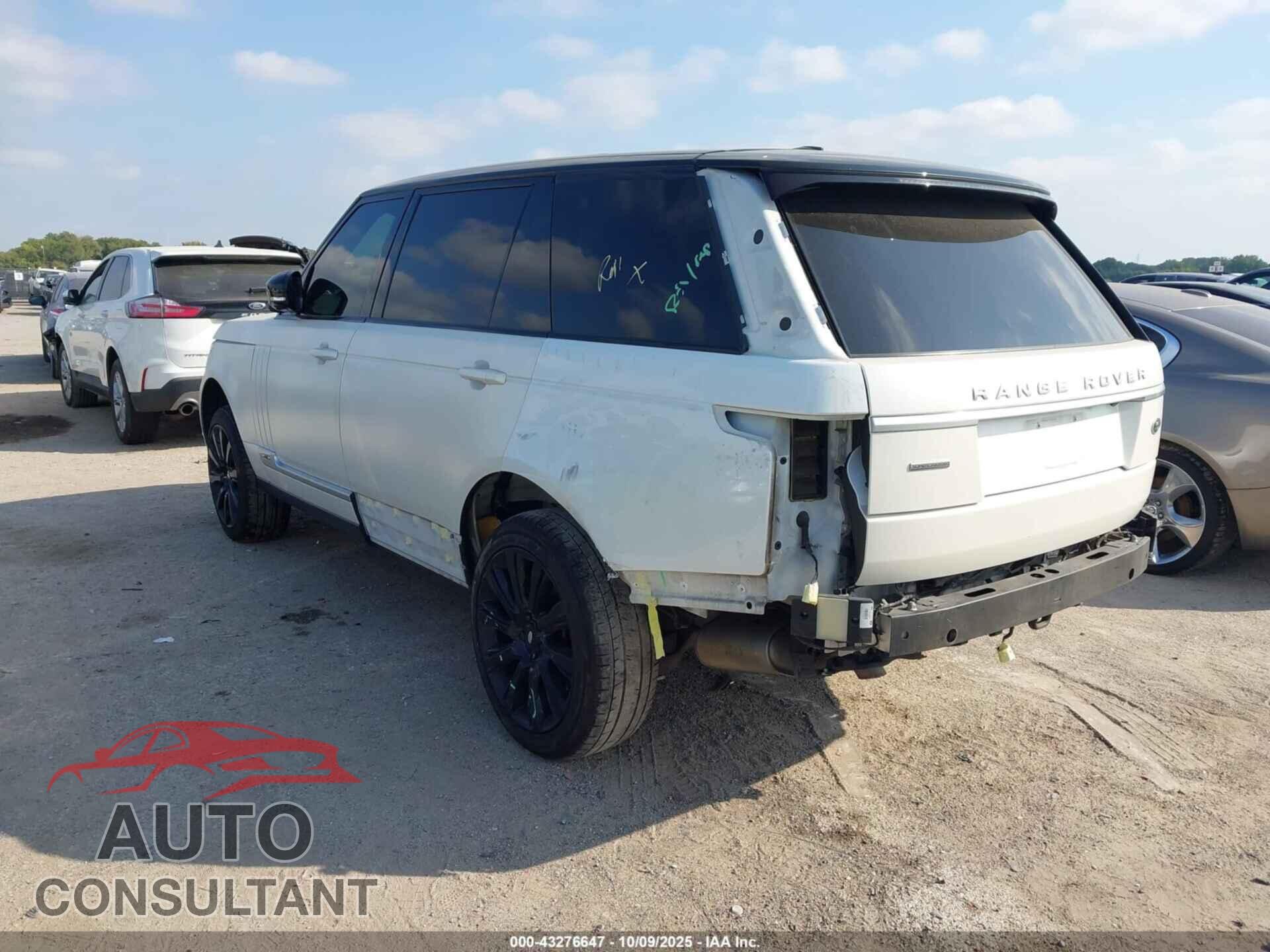 LAND ROVER RANGE ROVER 2015 - SALGS3TF8FA217978