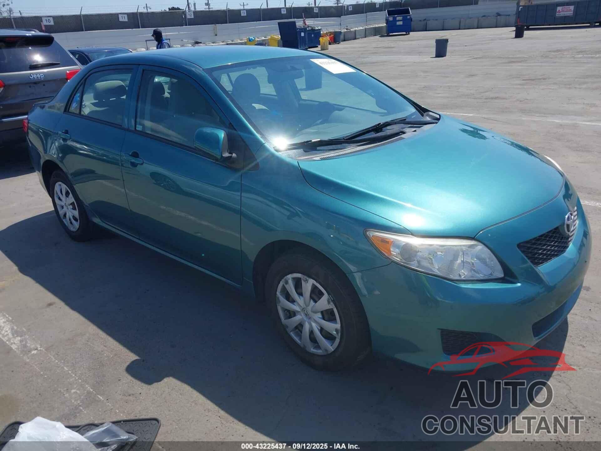 TOYOTA COROLLA 2009 - 1NXBU40E69Z069549