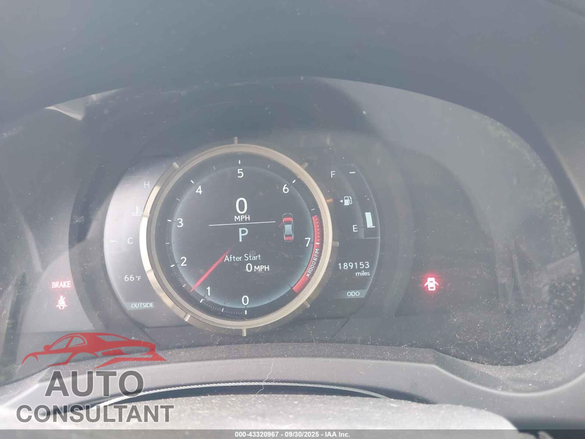 LEXUS IS 250 2014 - JTHCF1D20E5006872