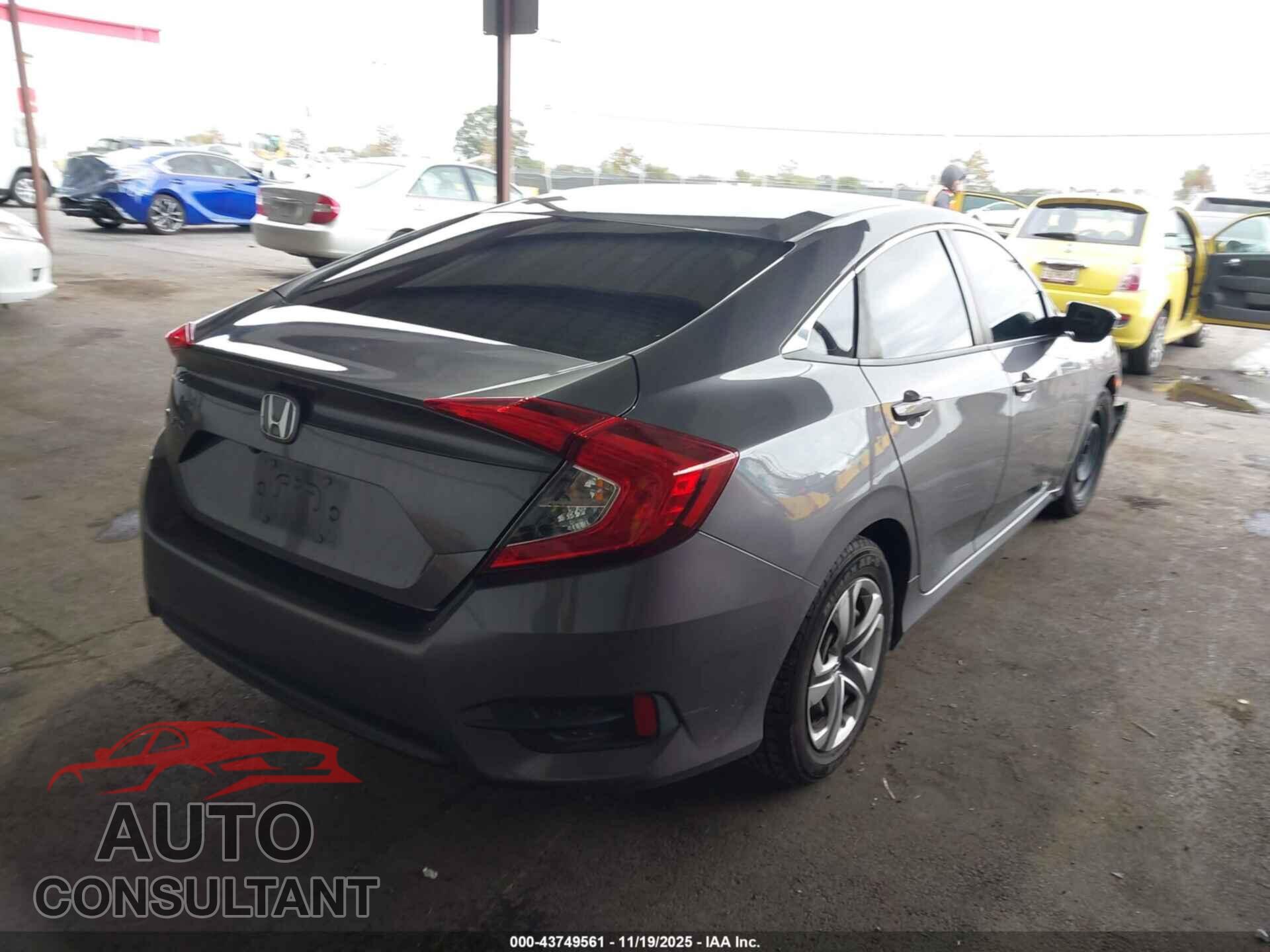 HONDA CIVIC 2017 - 19XFC2F57HE214339