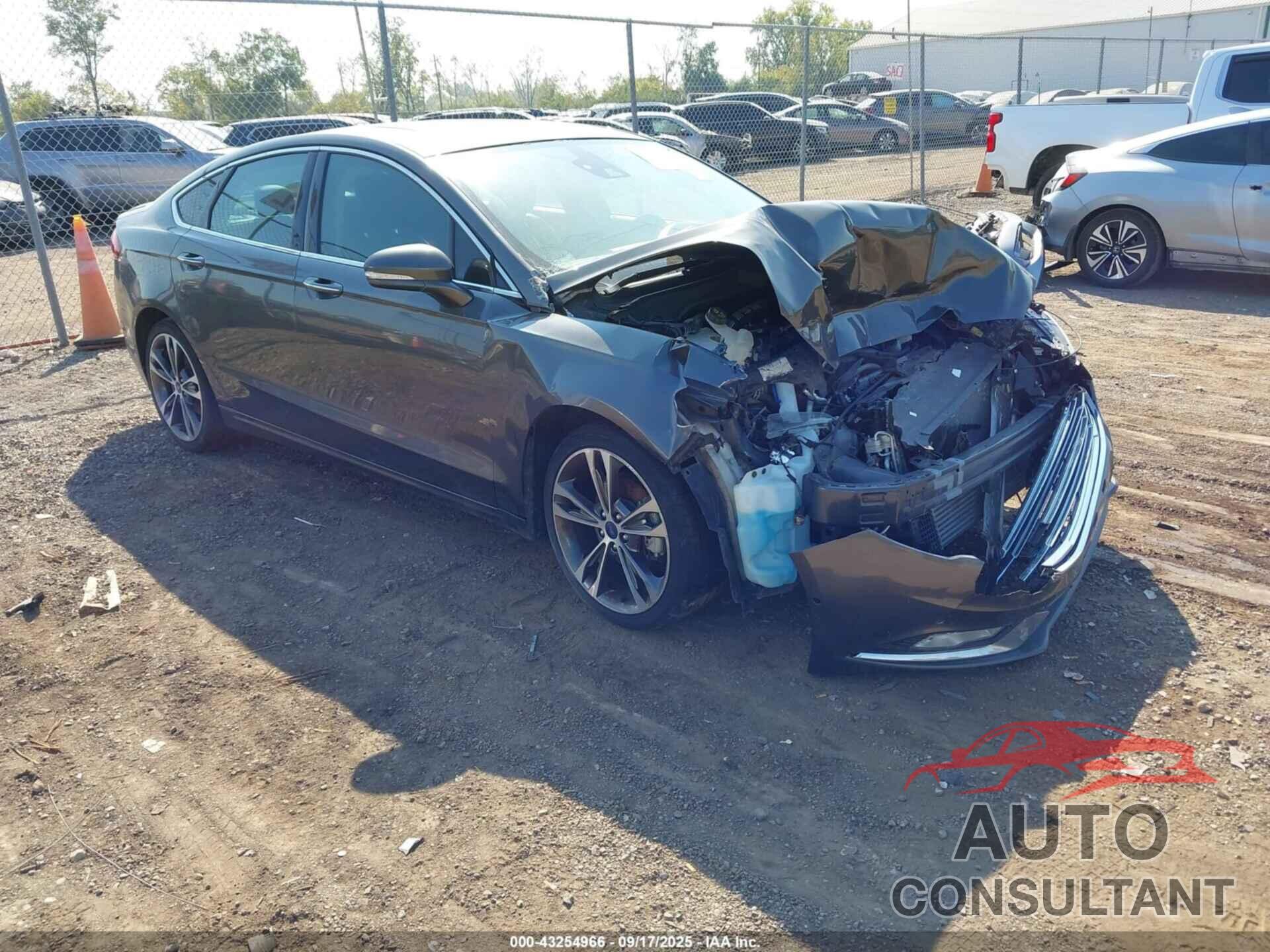 FORD FUSION 2017 - 3FA6P0D97HR401626