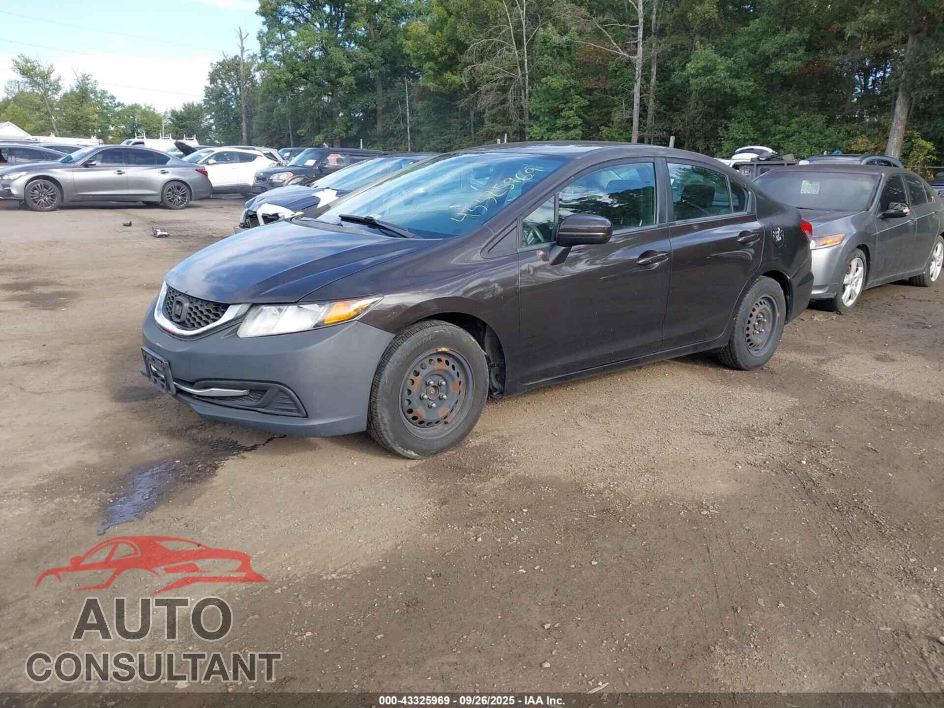 HONDA CIVIC 2014 - 2HGFB2F58EH503945