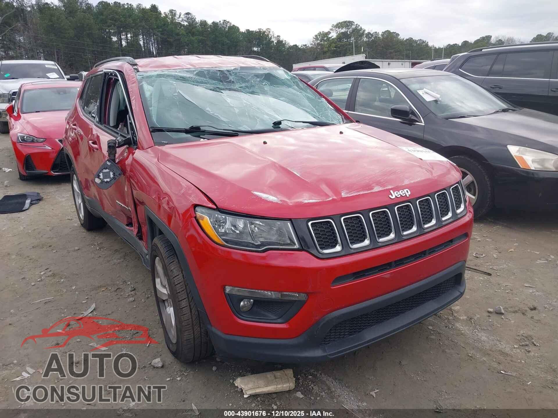 JEEP NEW COMPASS 2017 - 3C4NJCBB0HT643000