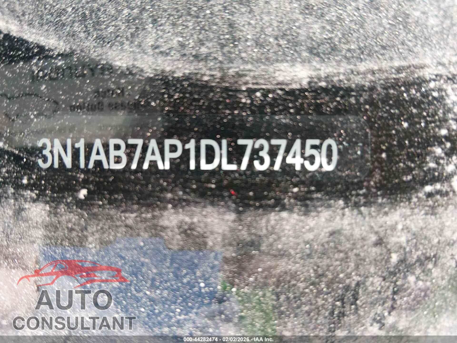 NISSAN SENTRA 2013 - 3N1AB7AP1DL737450