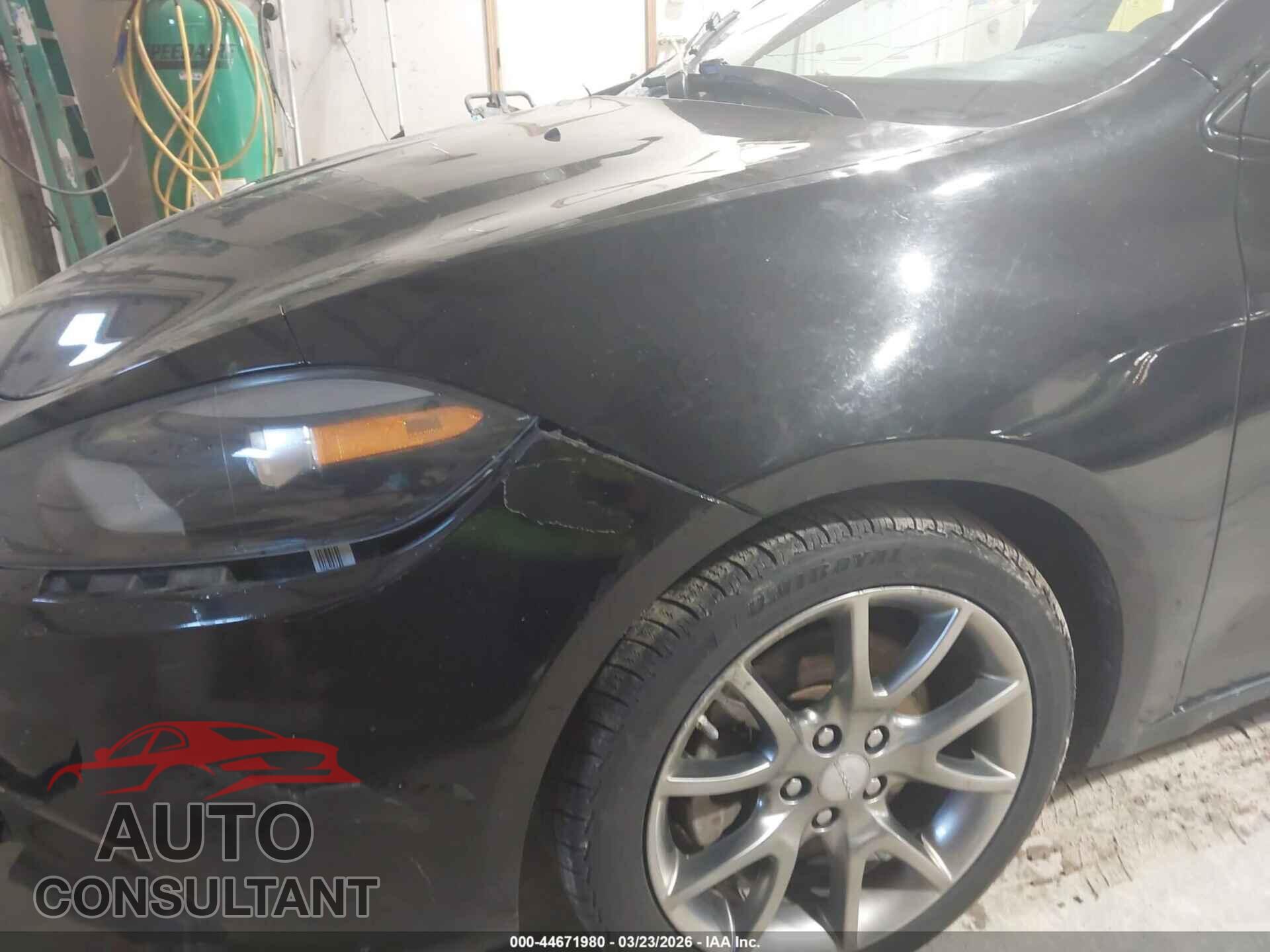 DODGE DART 2013 - 1C3CDFBA7DD295546