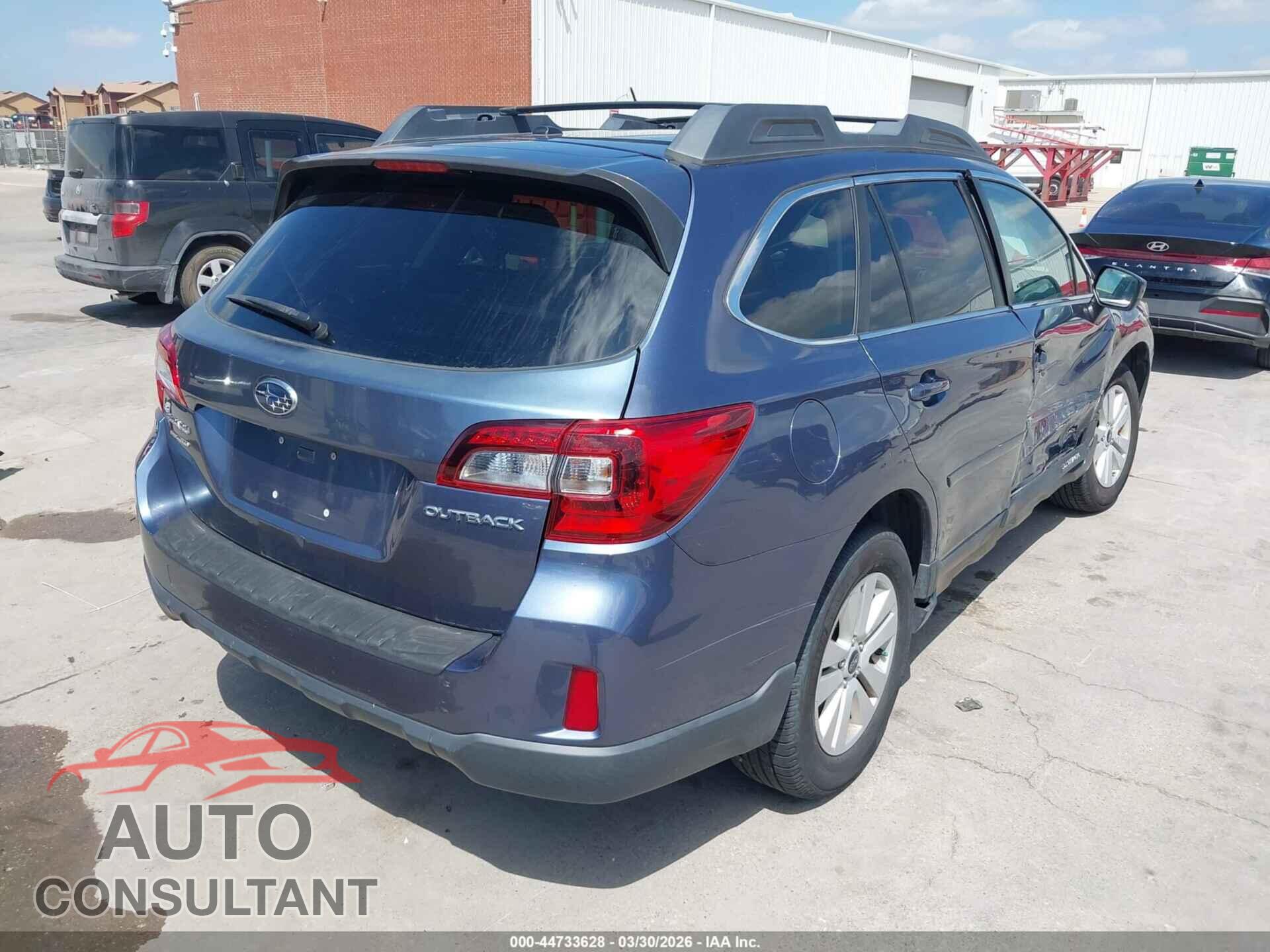 SUBARU OUTBACK 2015 - 4S4BSBCC4F3210852