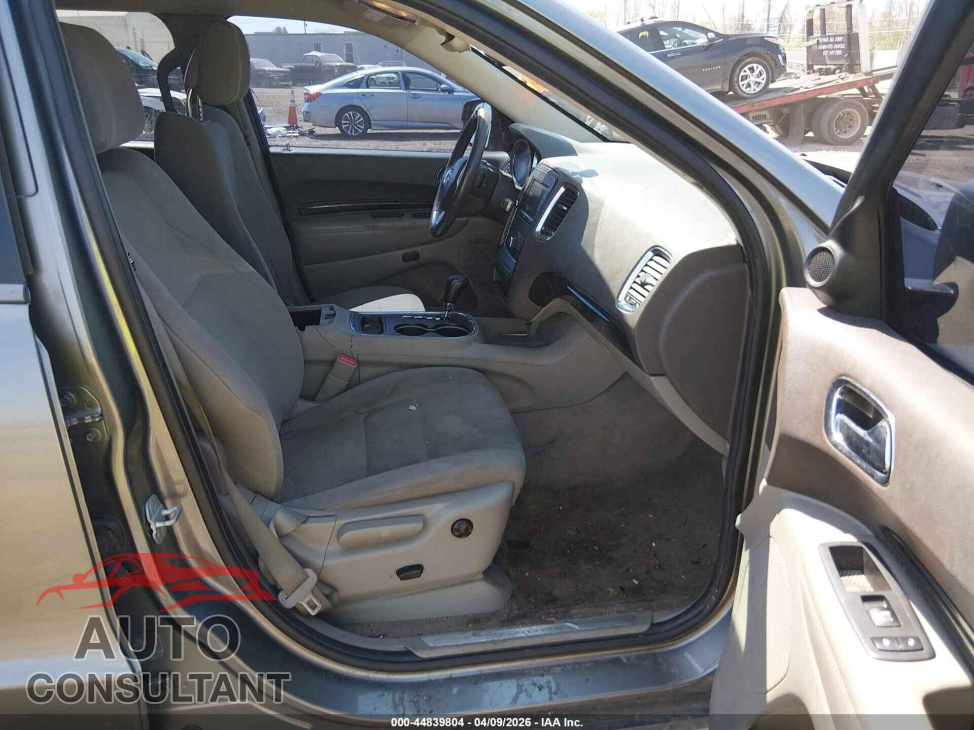 DODGE DURANGO 2012 - 1C4RDJDG1CC317720