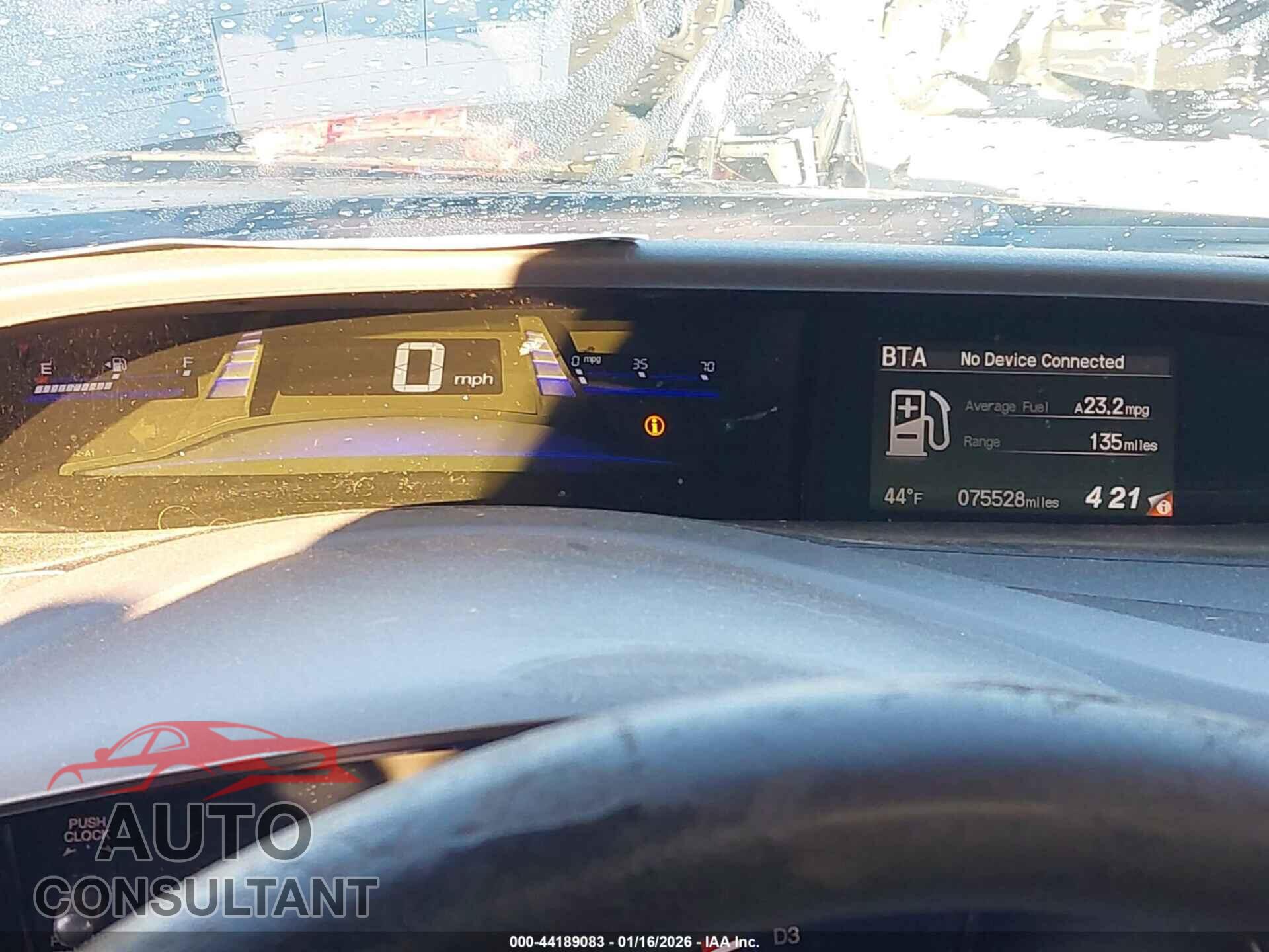 HONDA CIVIC 2012 - 19XFB2F8XCE097619