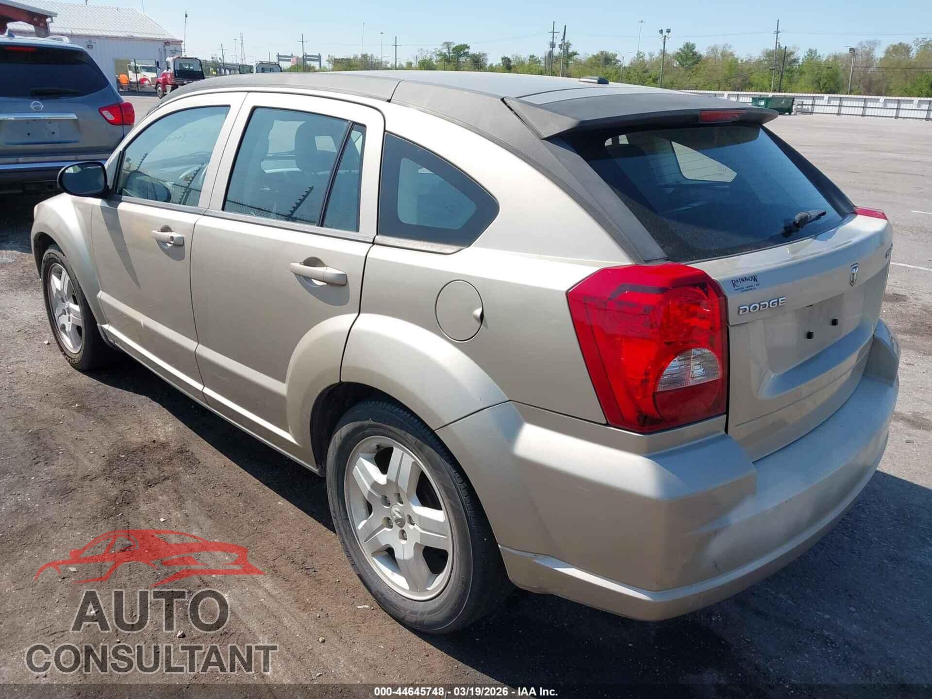 DODGE CALIBER 2009 - 1B3HB48A49D170838