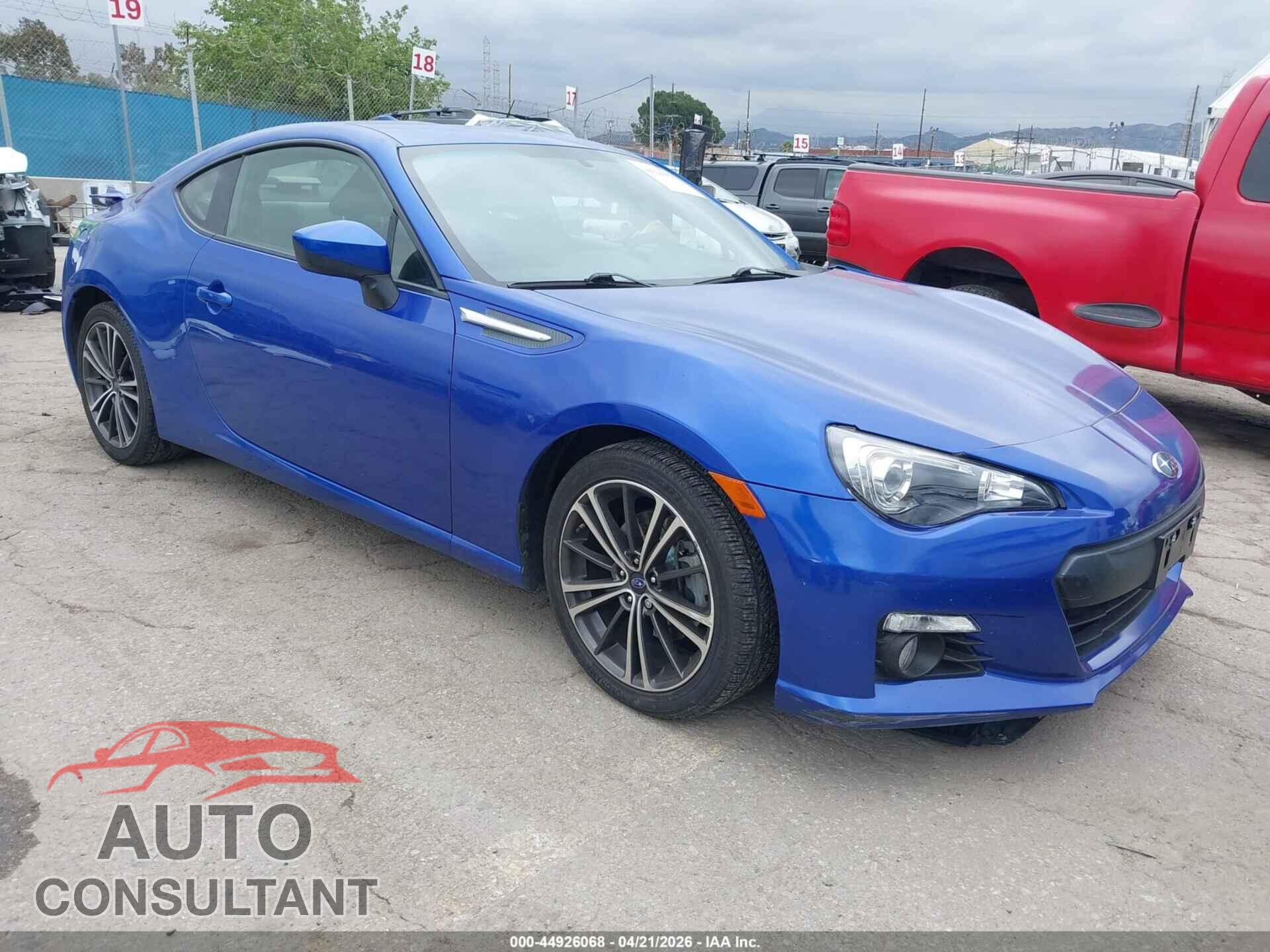 SUBARU BRZ 2015 - JF1ZCAC12F8607378