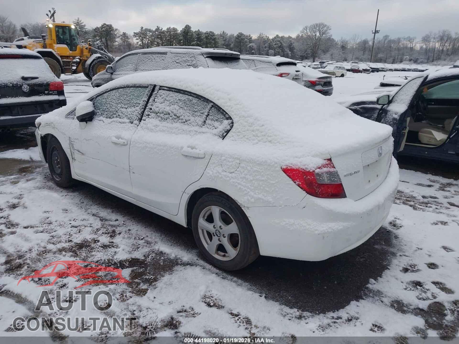 HONDA CIVIC 2012 - 19XFB2F92CE301287