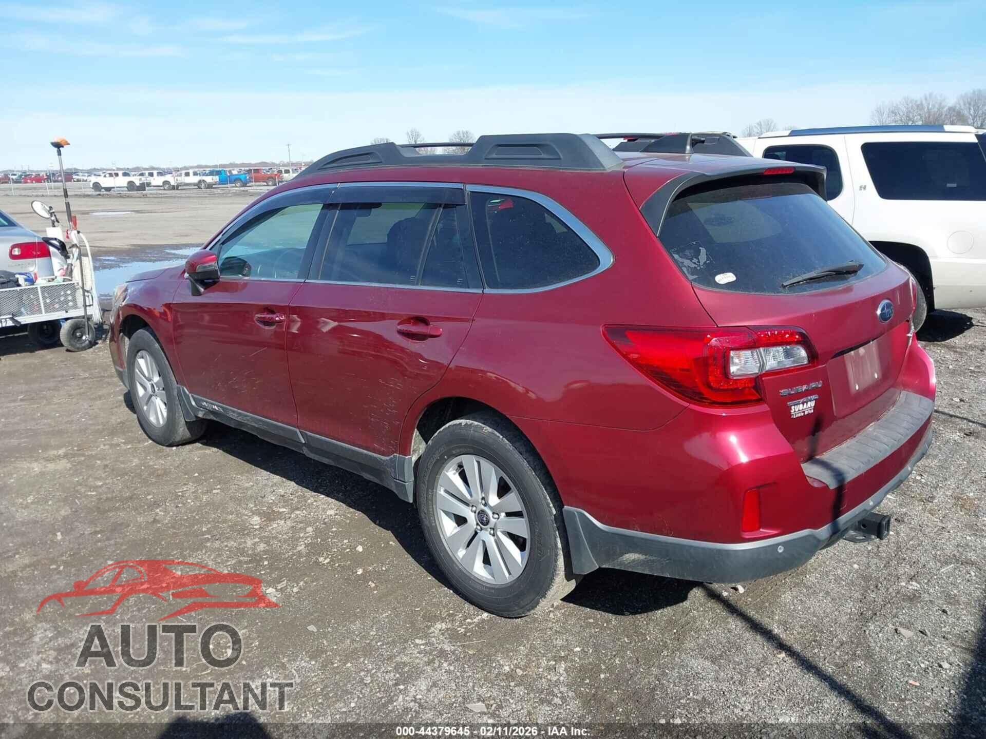 SUBARU OUTBACK 2017 - 4S4BSANC7H3227512