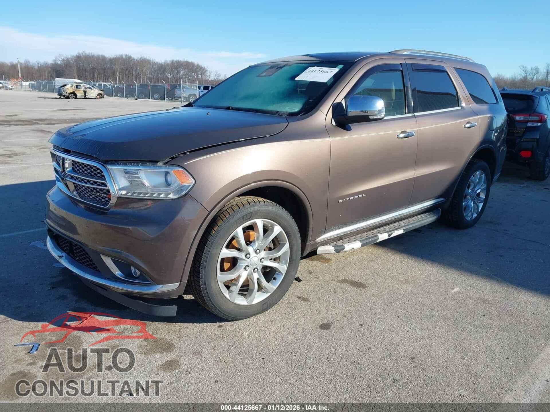 DODGE DURANGO 2017 - 1C4RDJEG8HC923635