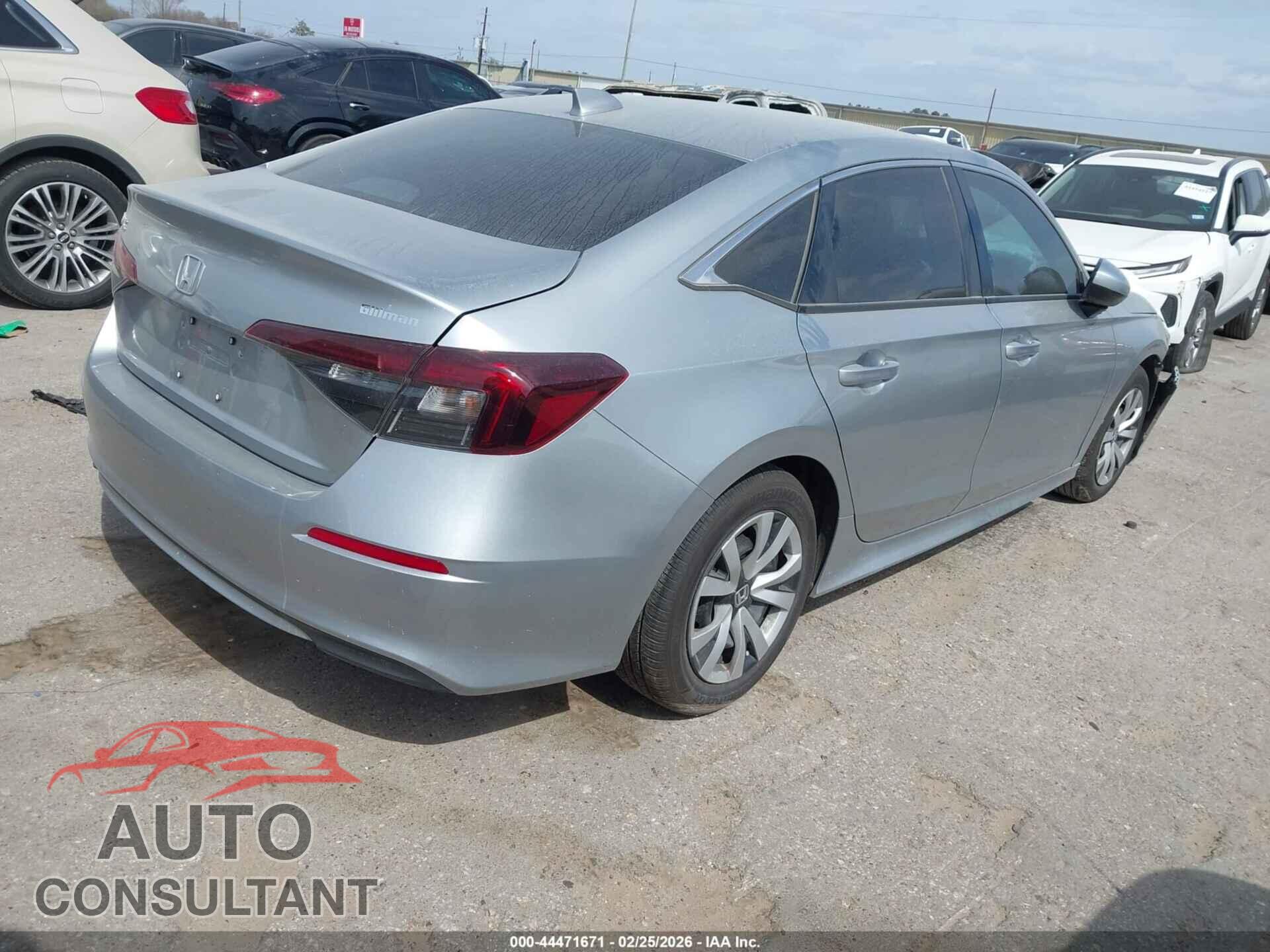 HONDA CIVIC 2026 - 2HGFE2F29TH538357