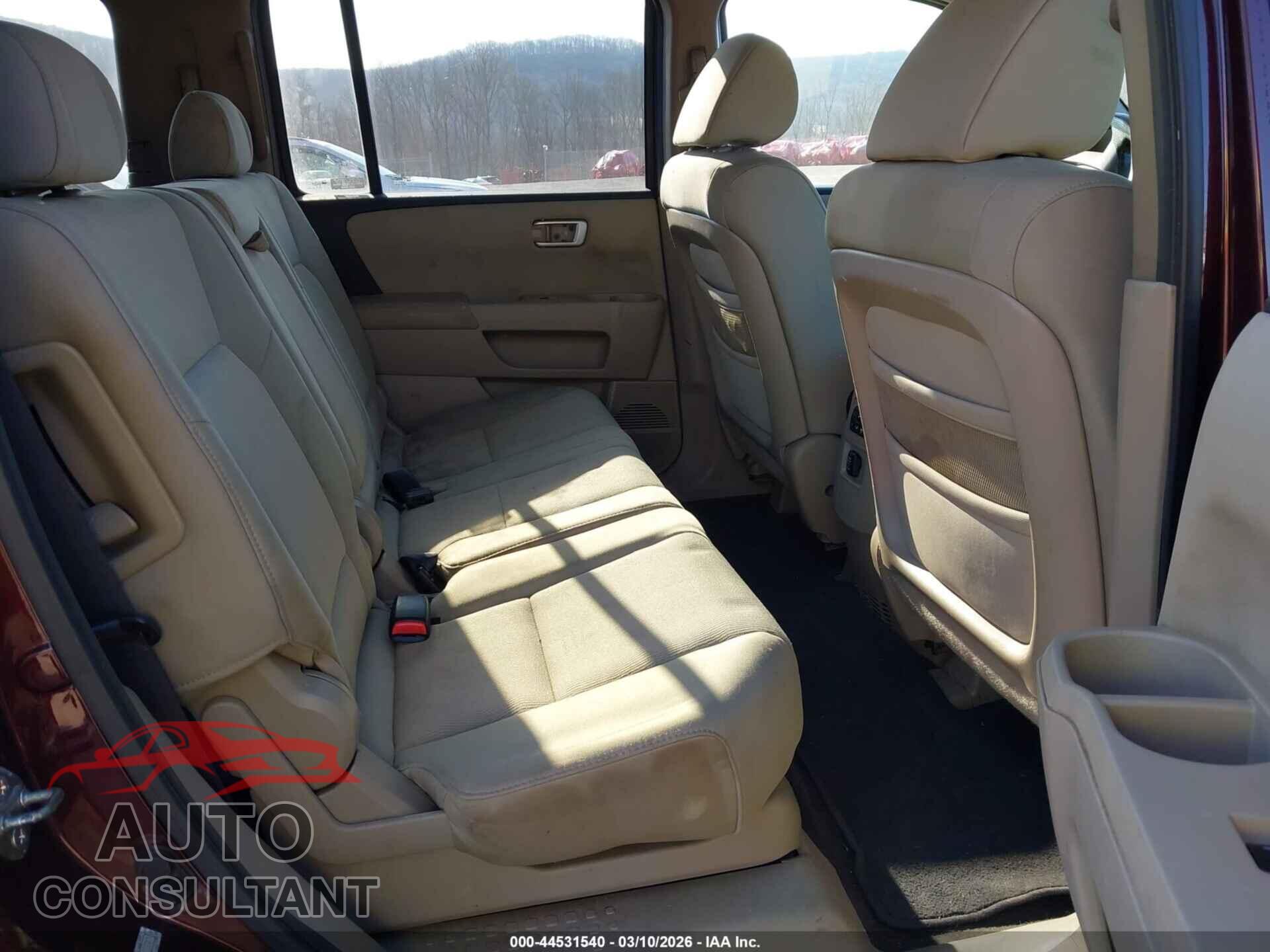 HONDA PILOT 2009 - 5FNYF48249B021687
