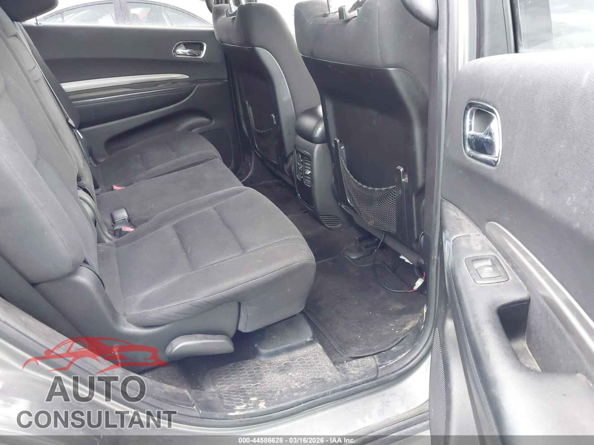 DODGE DURANGO 2011 - 1D4RE2GG2BC712375