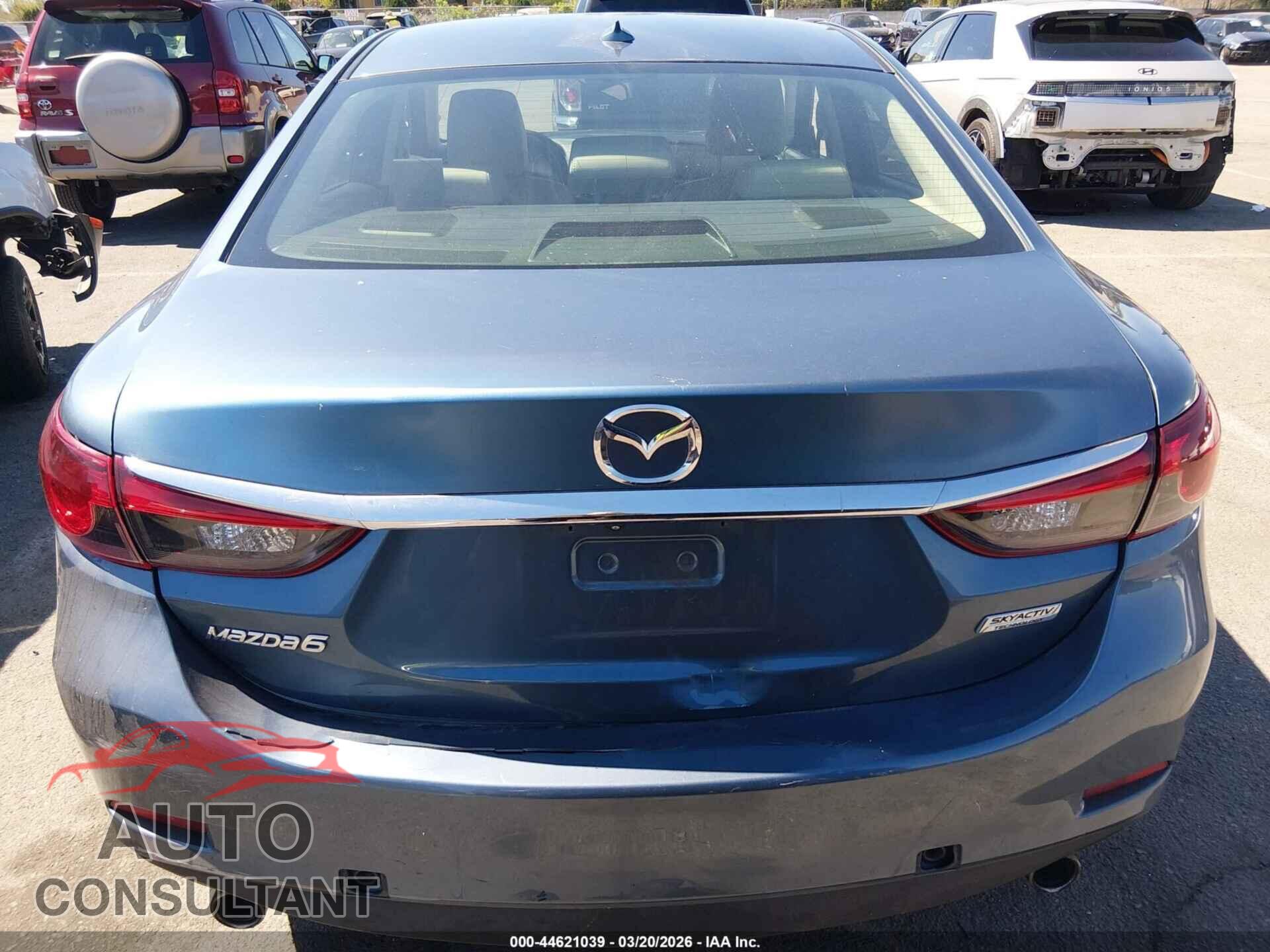 MAZDA MAZDA6 2015 - JM1GJ1V52F1185483