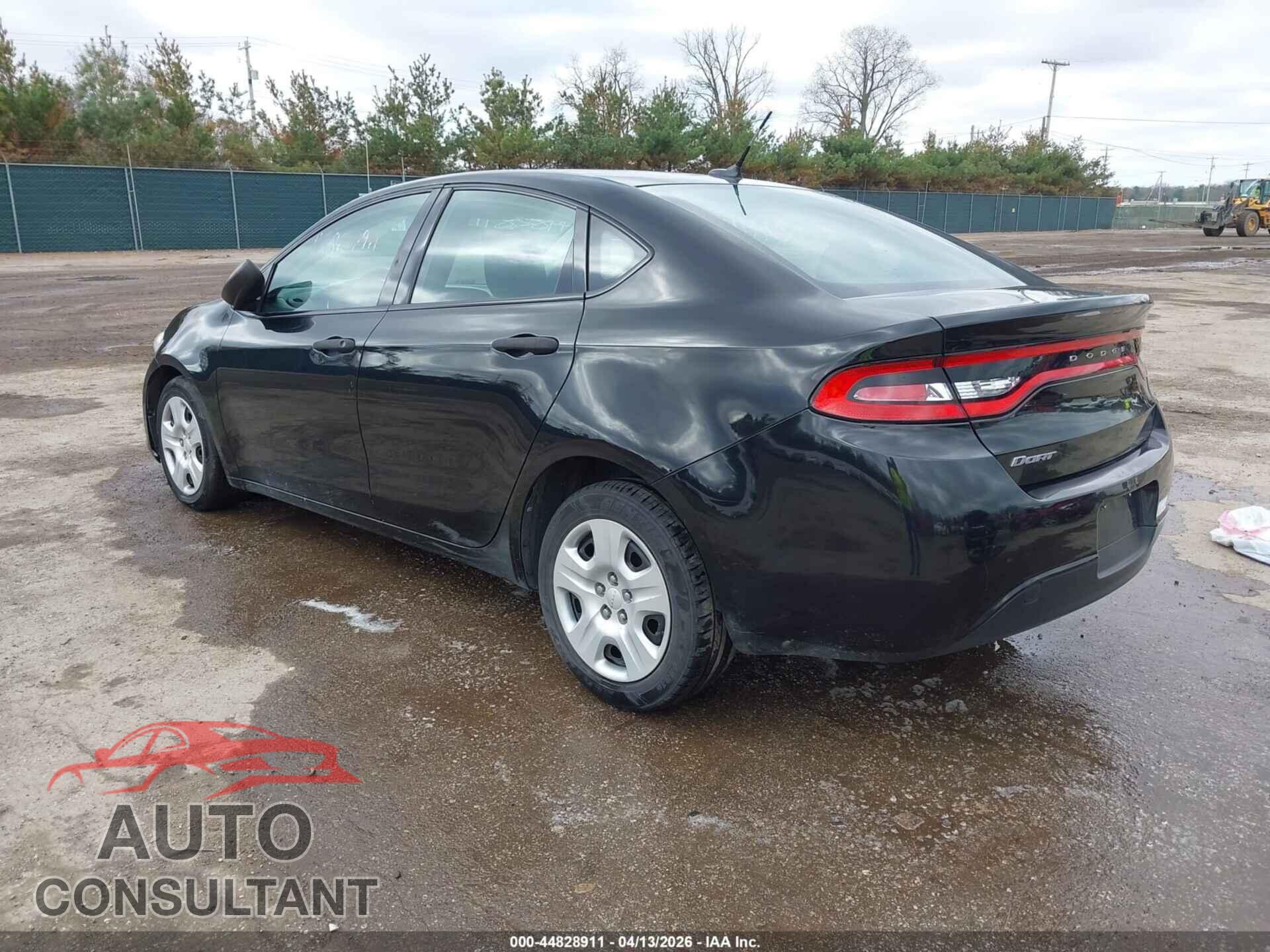DODGE DART 2013 - 1C3CDFAA0DD287595