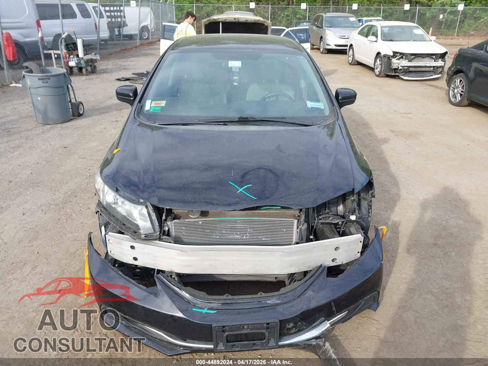 HONDA CIVIC 2014 - 19XFB2F54EE252125