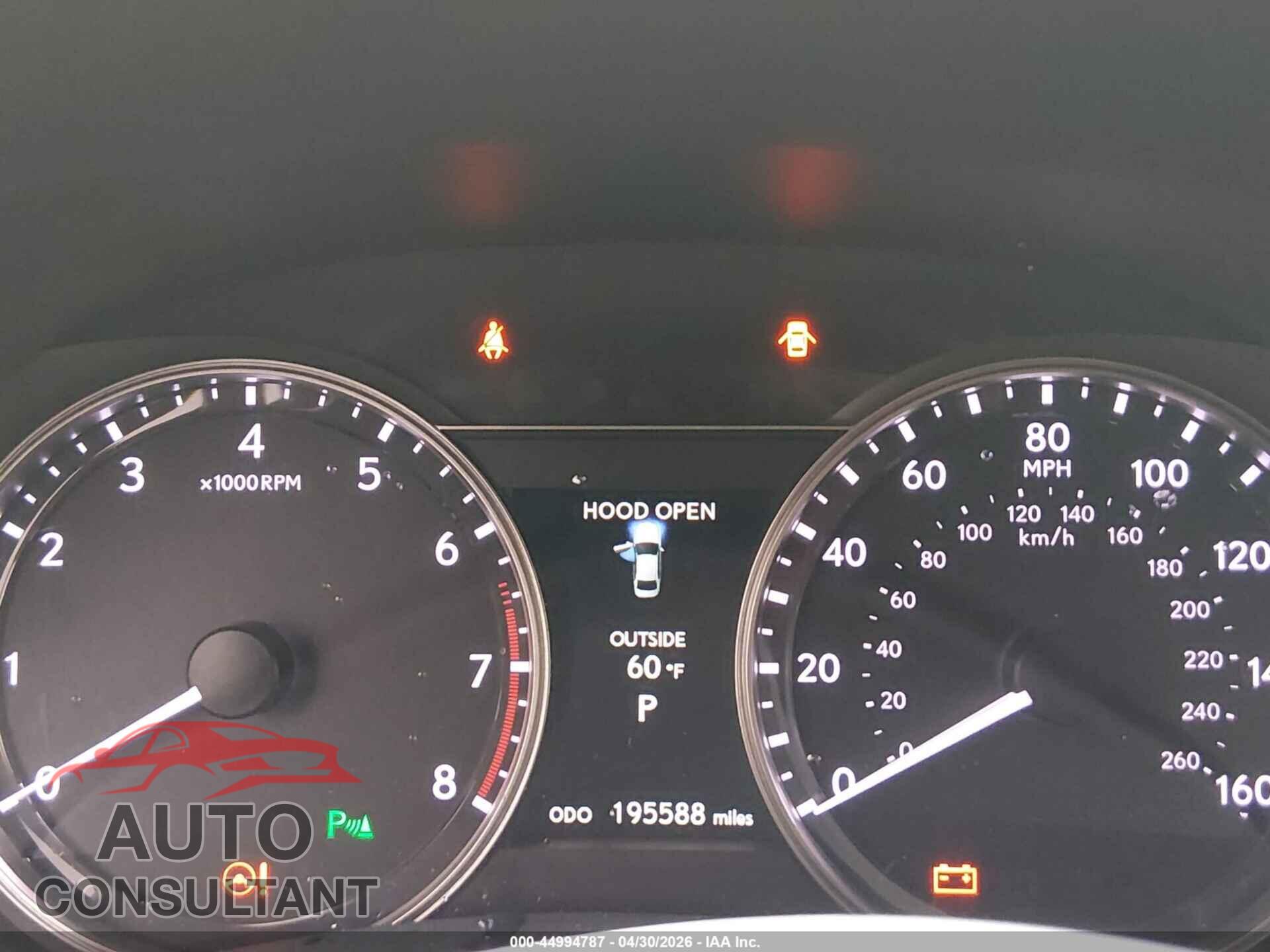 LEXUS GS 350 2013 - JTHBE1BL8D5013206