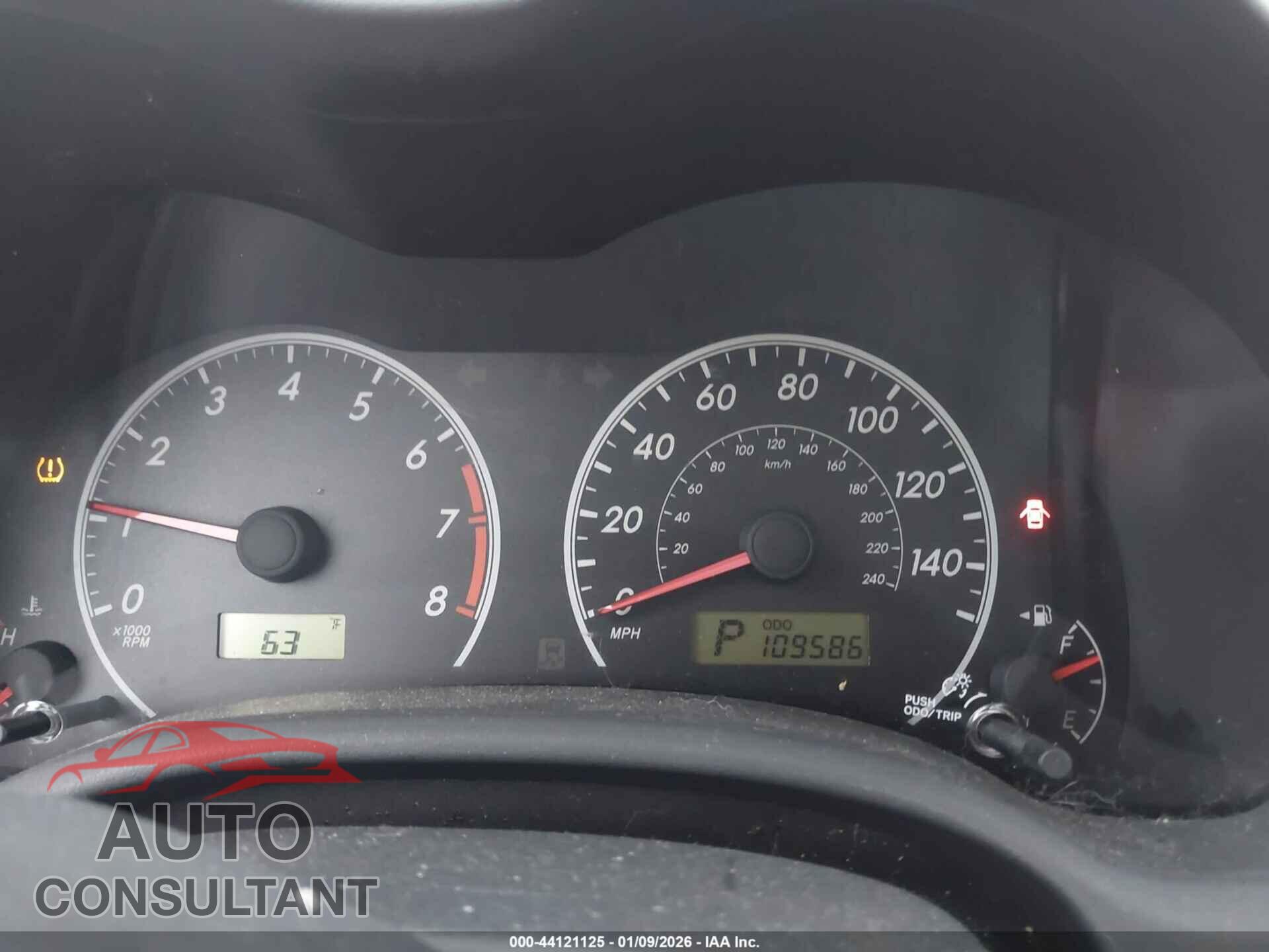 TOYOTA COROLLA 2013 - 5YFBU4EE3DP103448