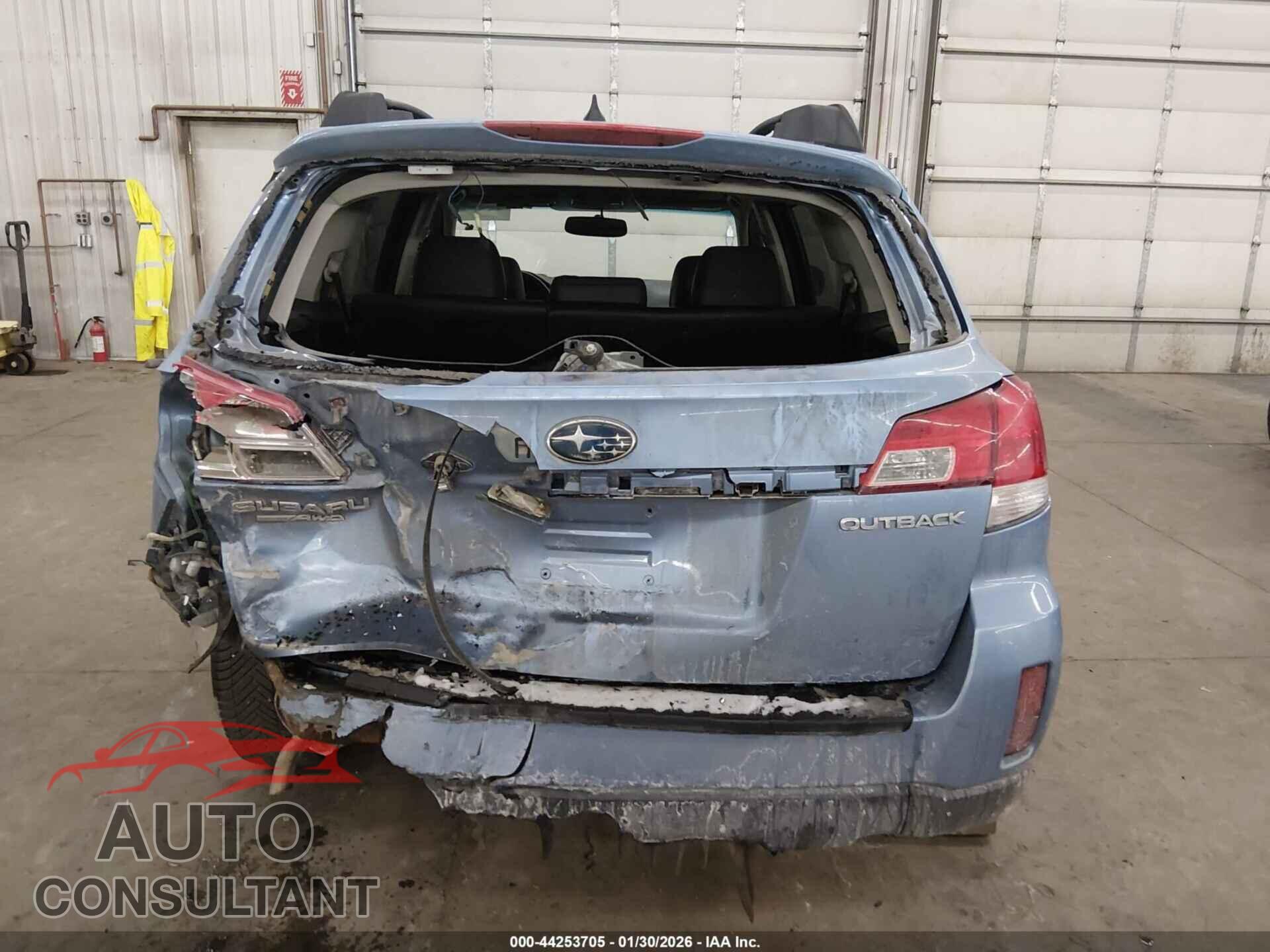 SUBARU OUTBACK 2011 - 4S4BRDKC7B2372340