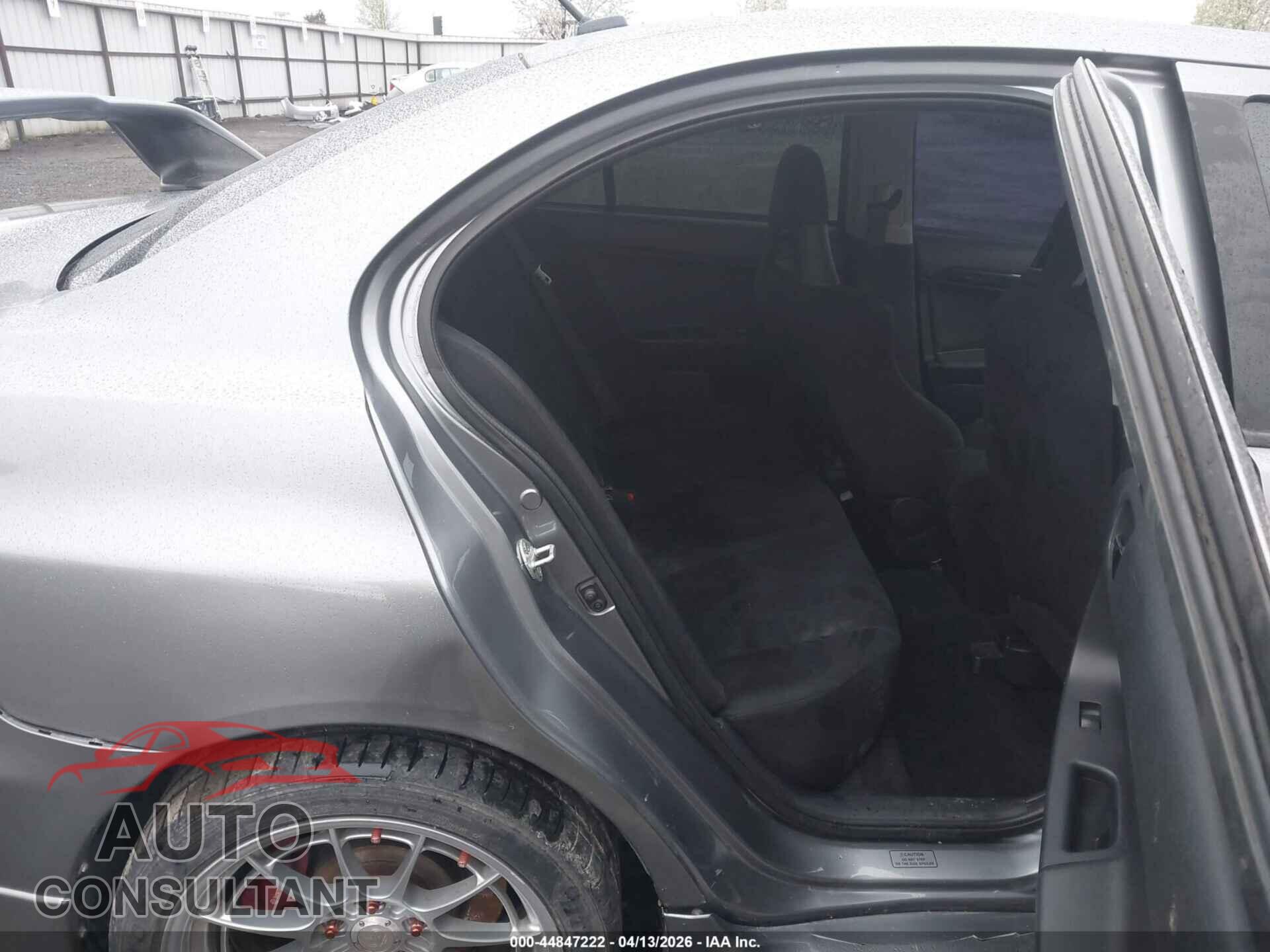 MITSUBISHI LANCER EVOLUTION 2013 - JA32W8FV4DU012755