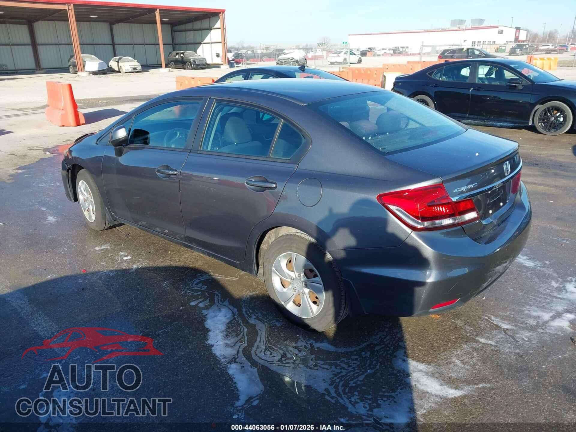HONDA CIVIC 2013 - 19XFB2F54DE098482