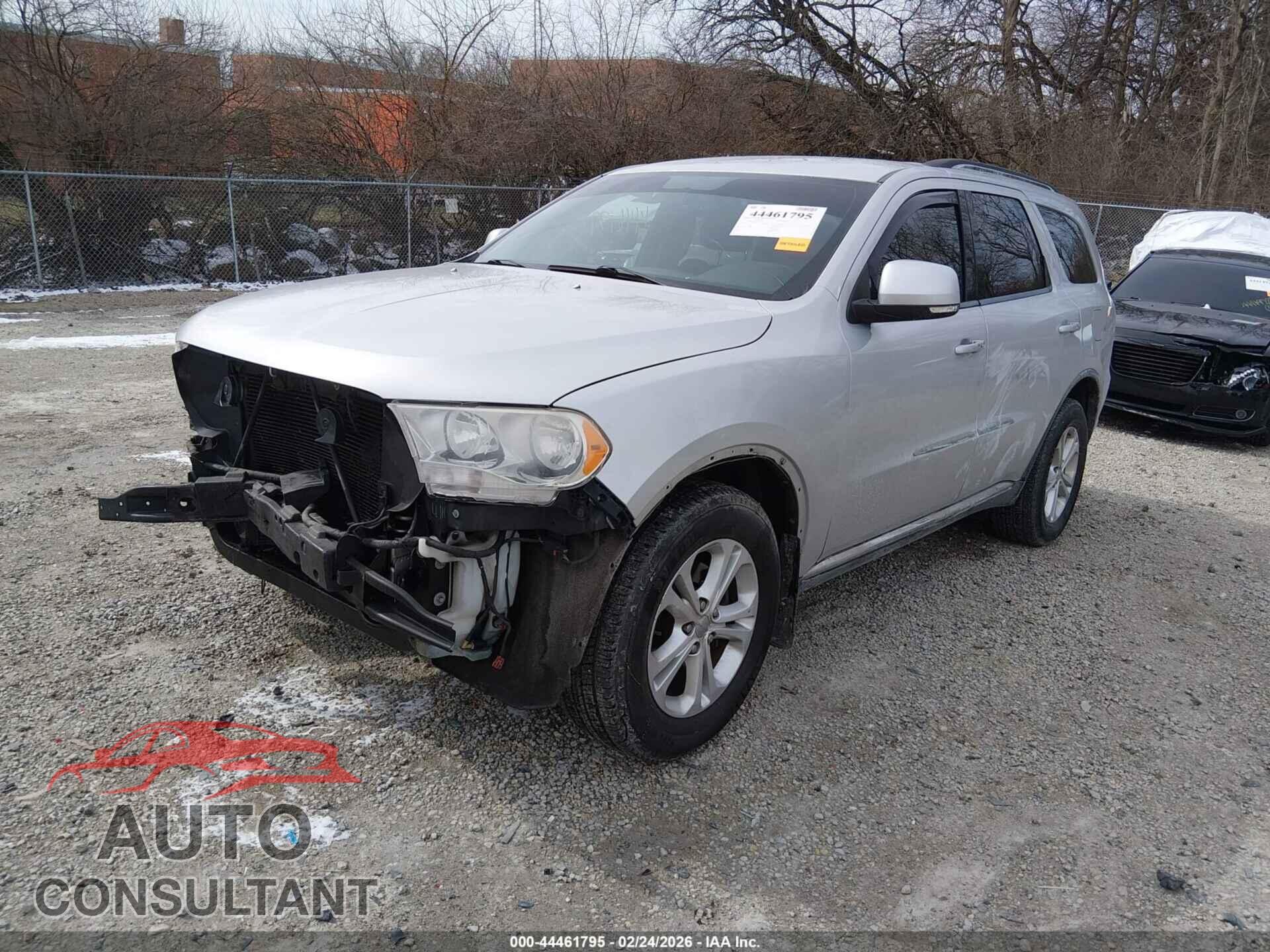 DODGE DURANGO 2012 - 1C4RDJDG9CC153102