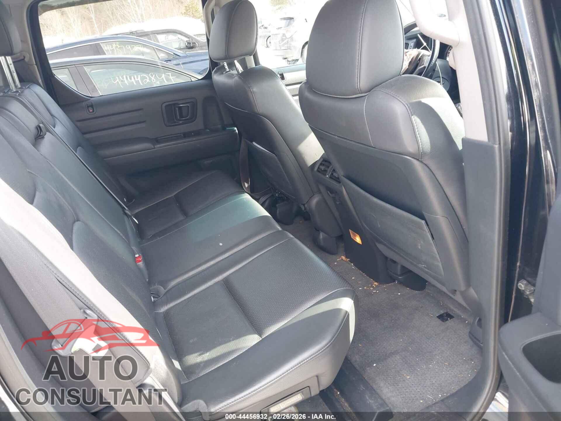 HONDA RIDGELINE 2012 - 5FPYK1F52CB455189