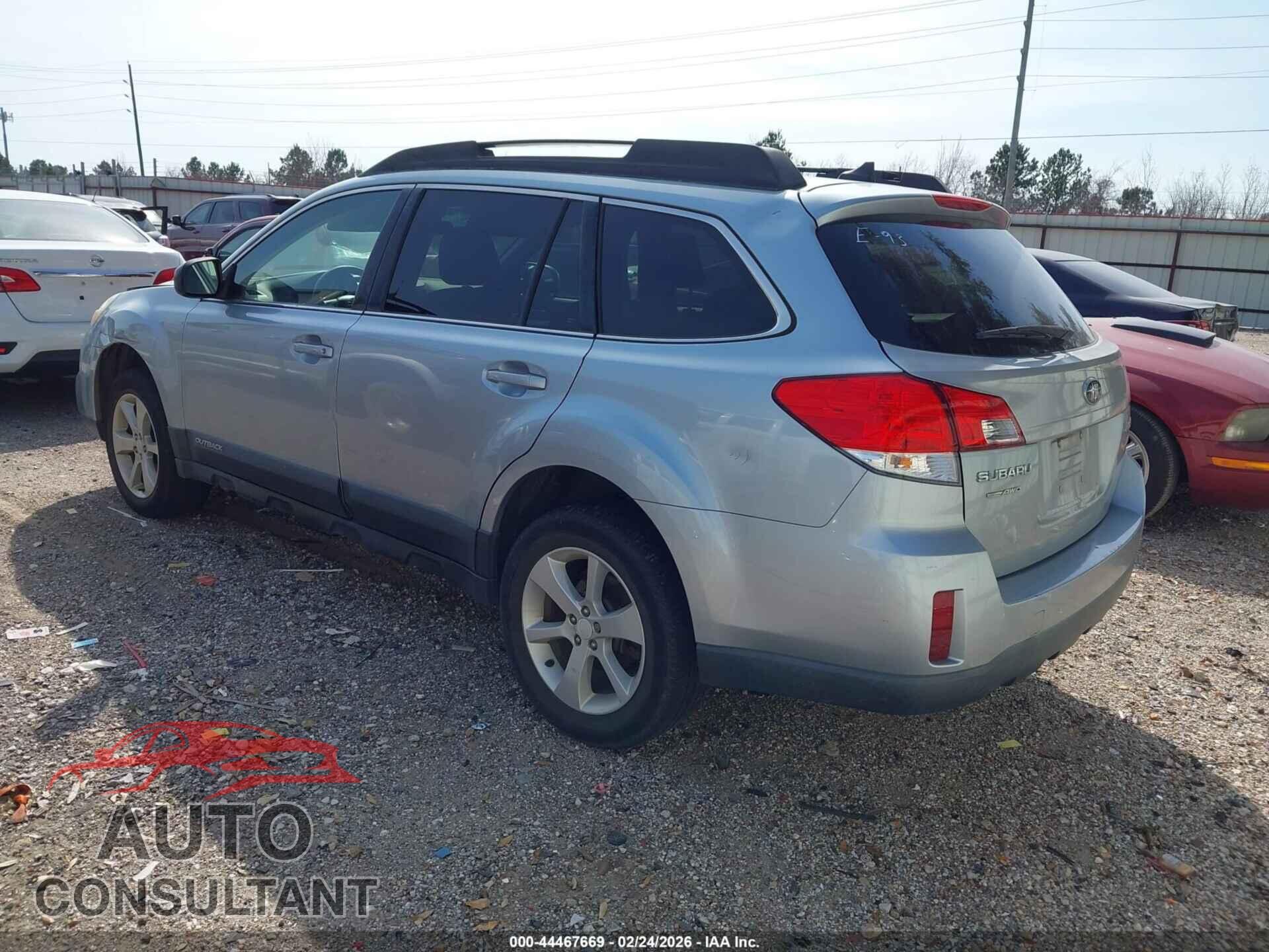 SUBARU OUTBACK 2014 - 4S4BRBCC4E3316633