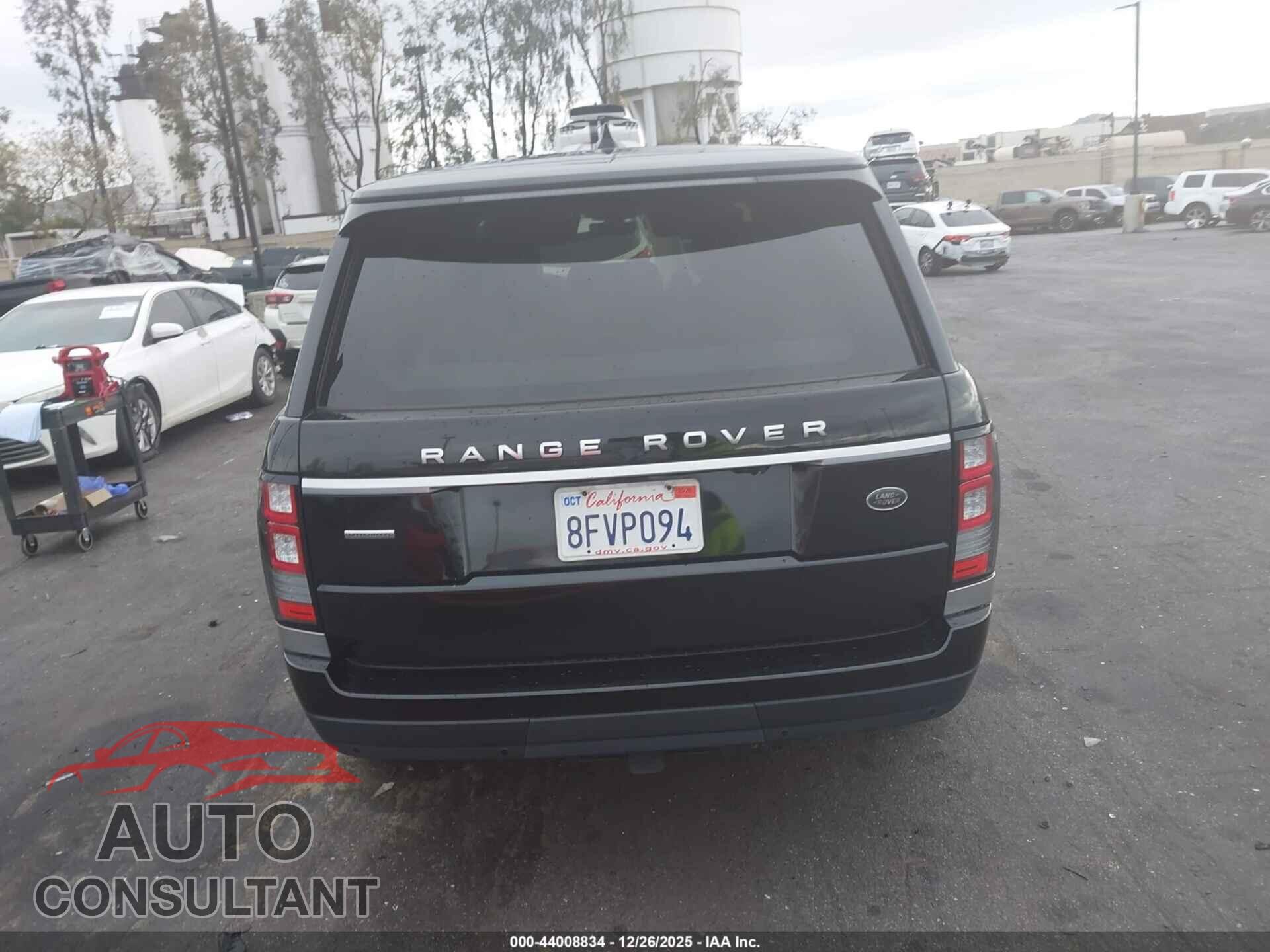 LAND ROVER RANGE ROVER 2017 - SALGS2FE8HA327316
